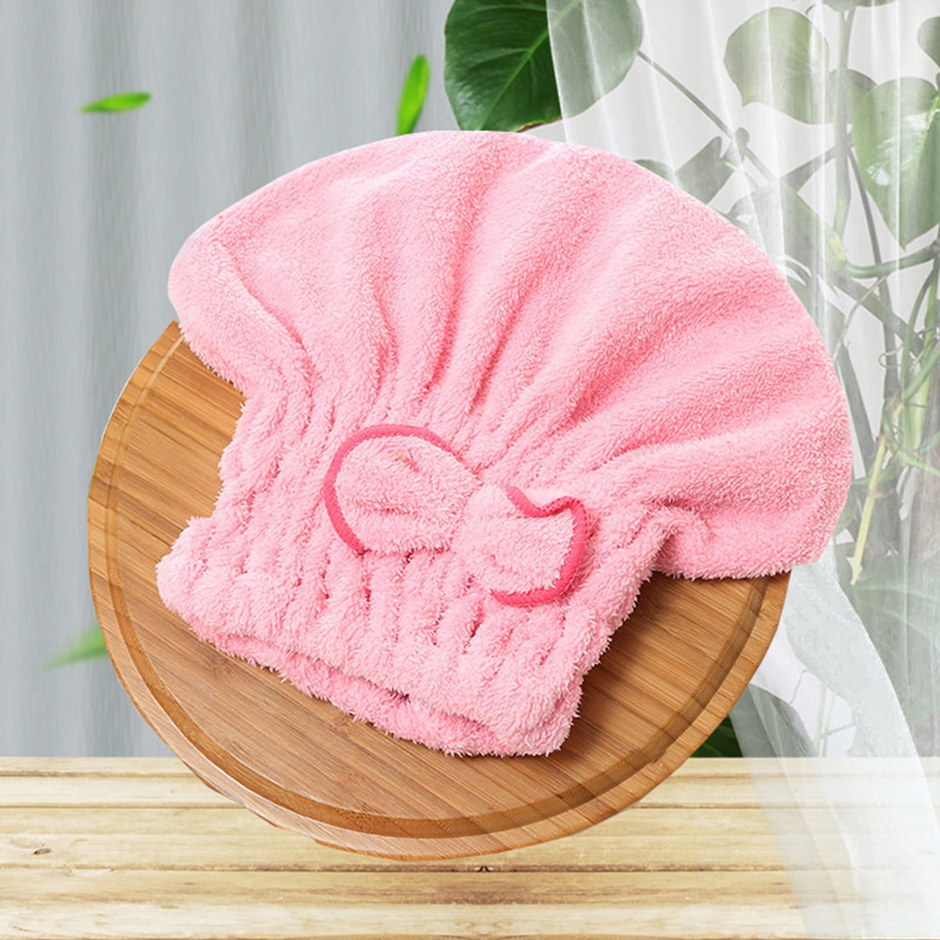 

BQ22B Czepek do suszenia włosów pink