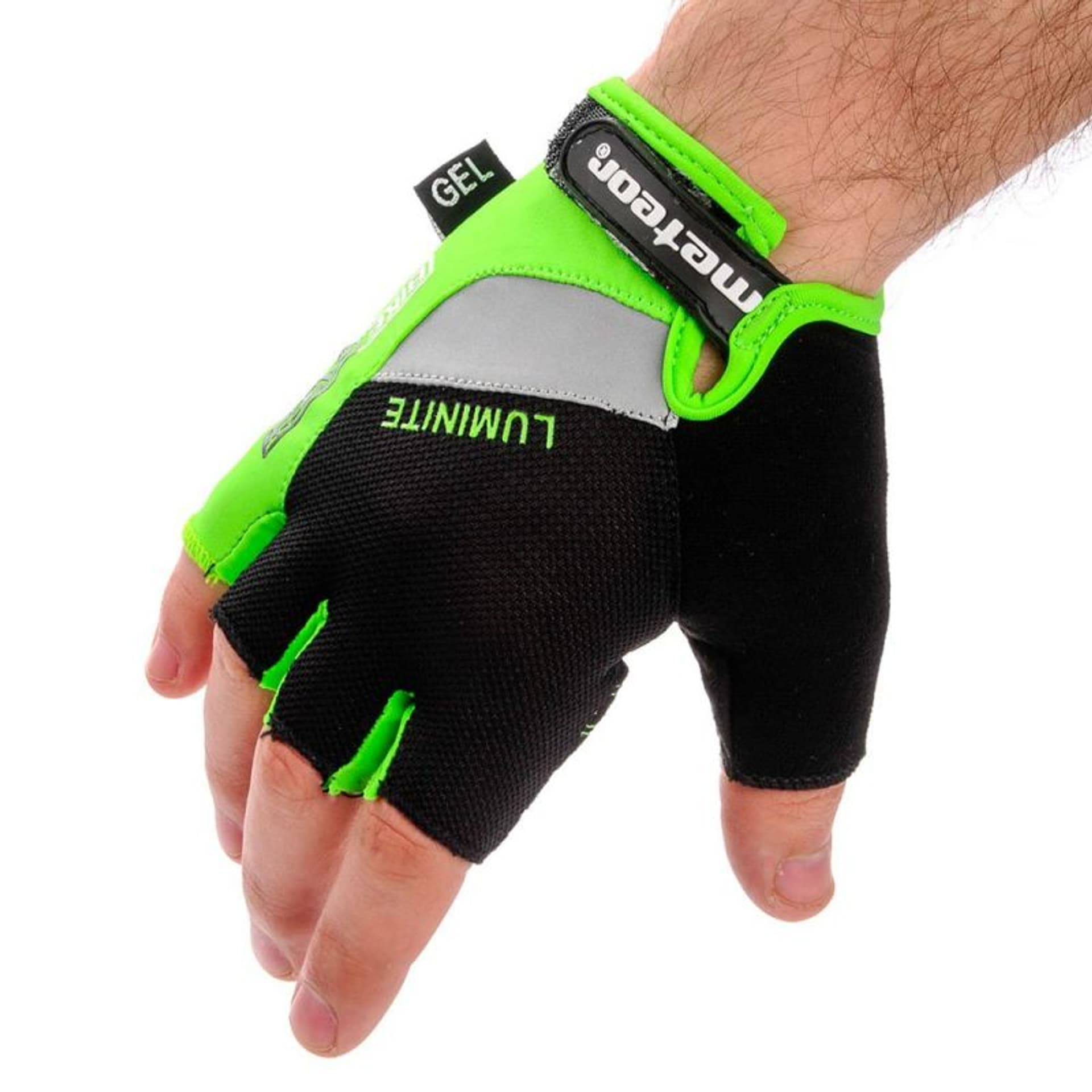

Rękawiczki rowerowe Meteor Gel GX31 22950 (kolor Czarny. Zielony)