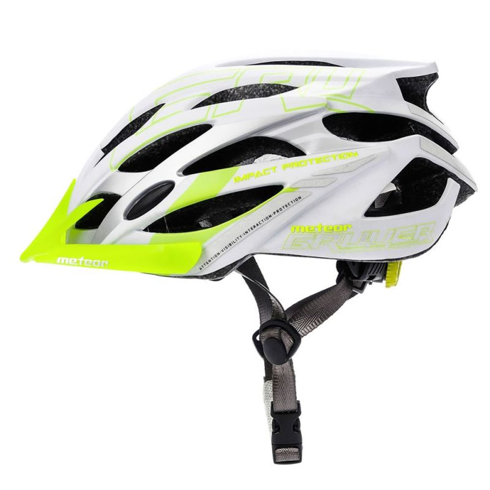 

Kask rowerowy Meteor Gruver 24800 (kolor Biały. Zielony)
