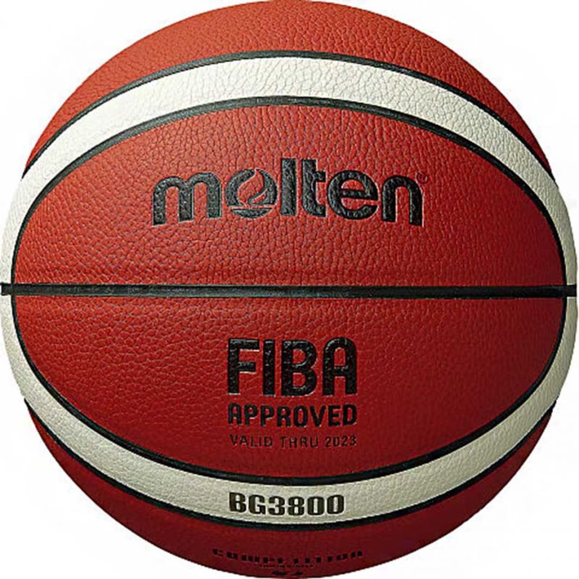 

Piłka koszykowa Molten B5G3800 FIBA (kolor Brązowy, rozmiar 5, rozmiar 7)