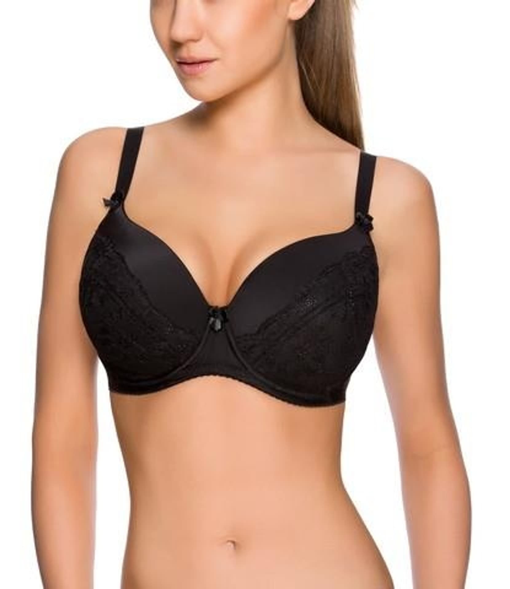 

Biustonosz VENA VB-65 czarny usztywniany (kolor czarny, rozmiar 75D)