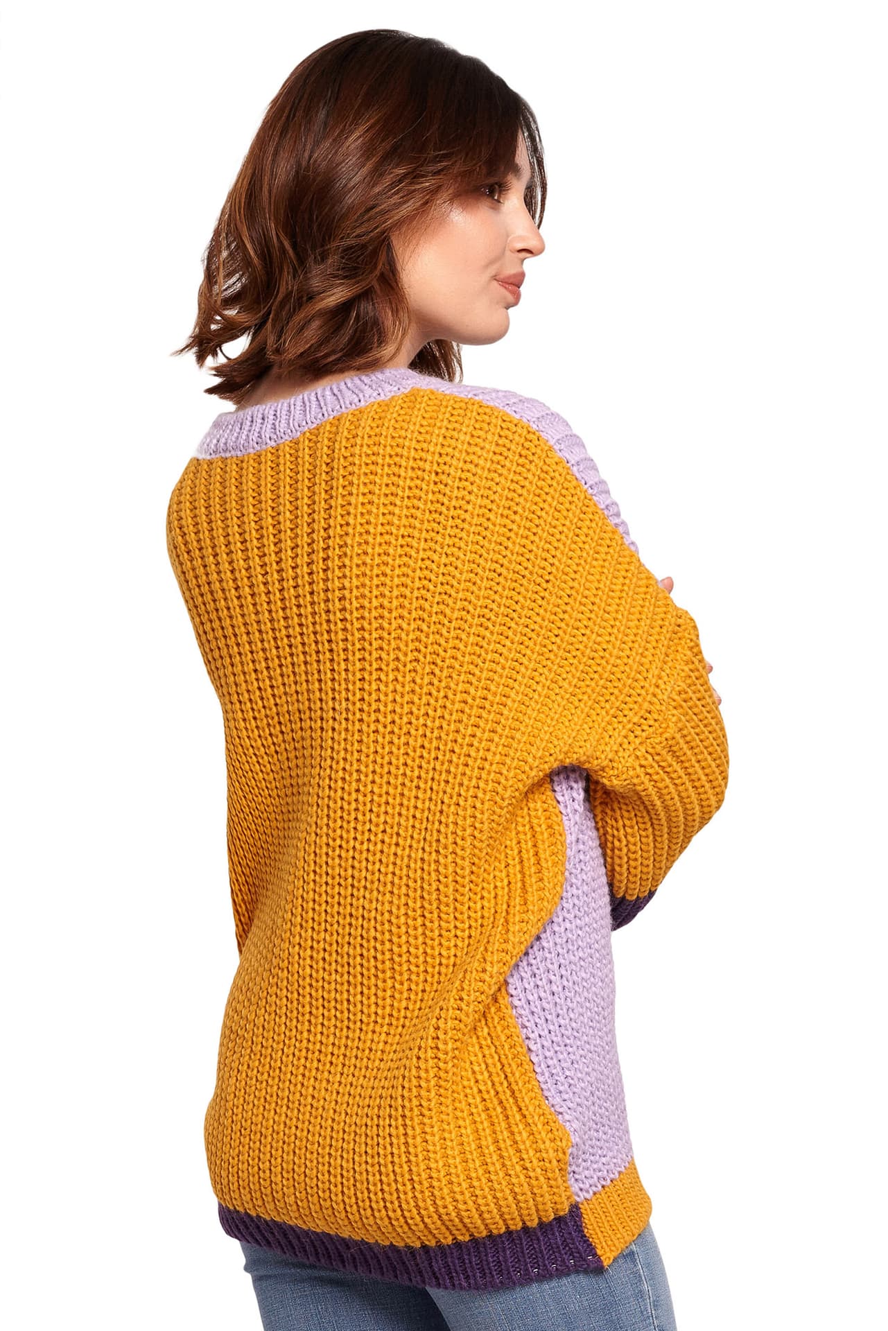 

BK066 Sweter wielokolorowy - model 2 (kolor jak na zdjęciu, rozmiar S/M)