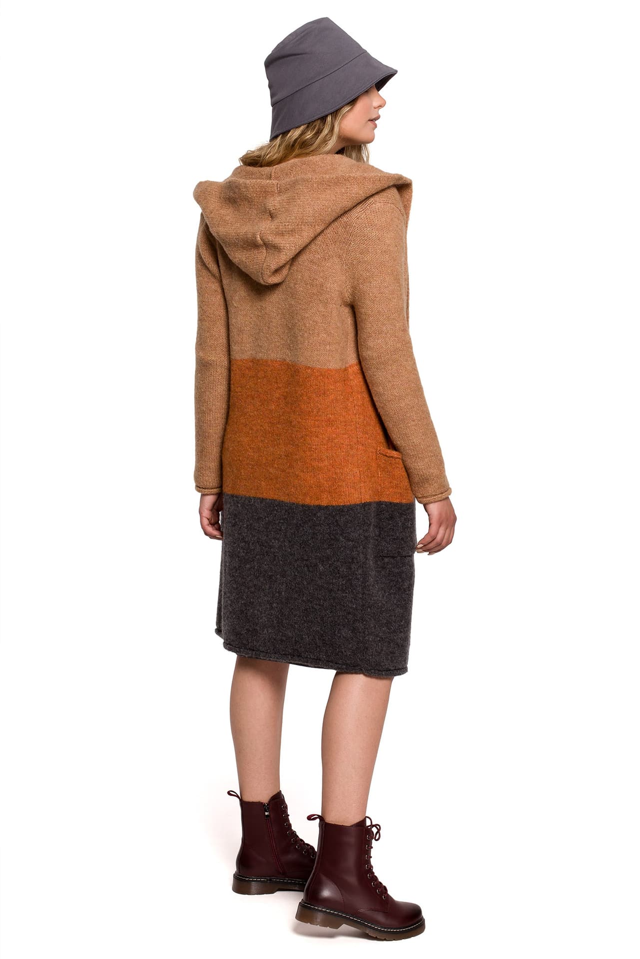 

BK072 Kardigan w pasy wielokolorowe - model 4 (kolor jak na zdjęciu, rozmiar S/M)