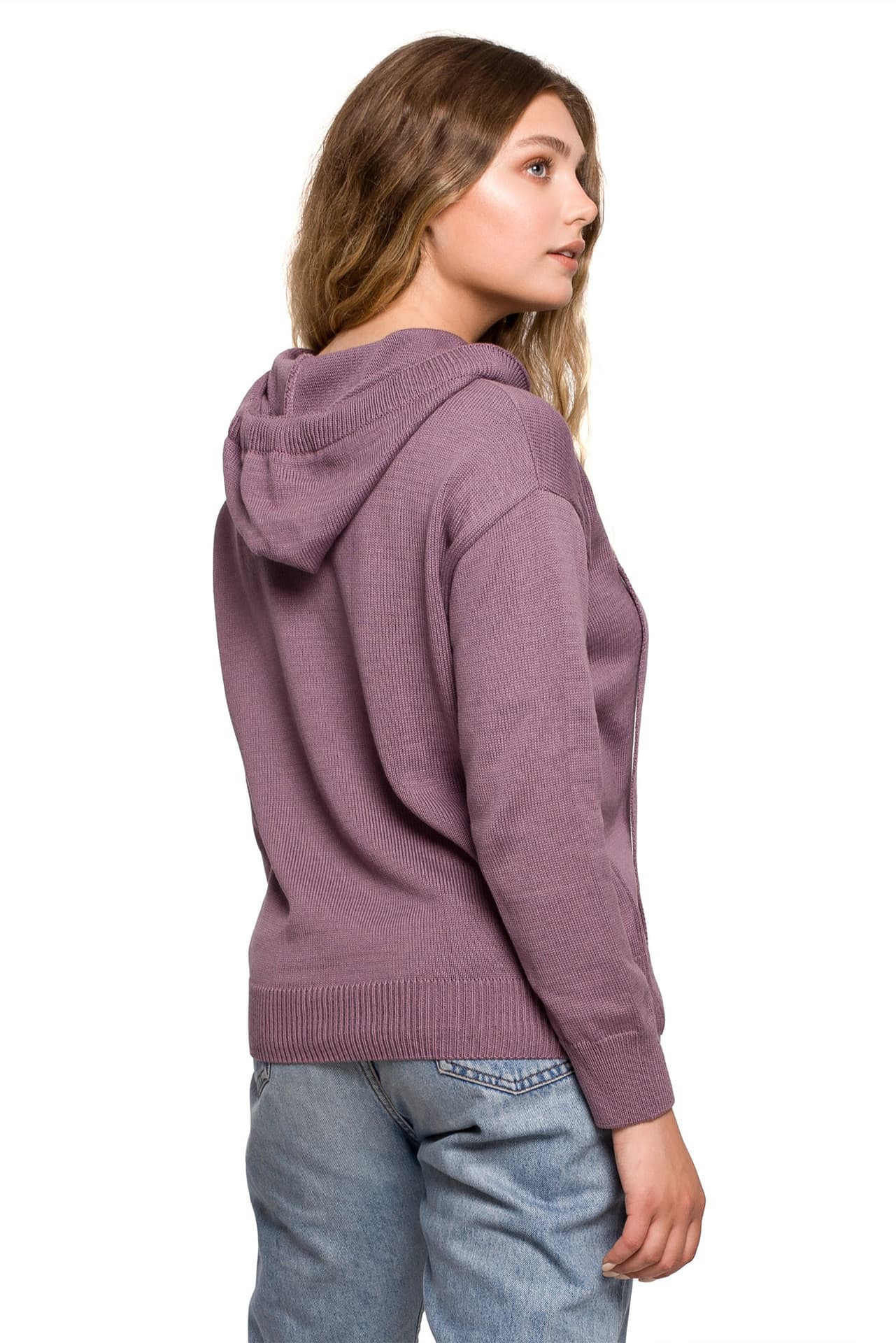 

BK073 Sweter z kapturem - wrzos (kolor wrzos, rozmiar S/M)