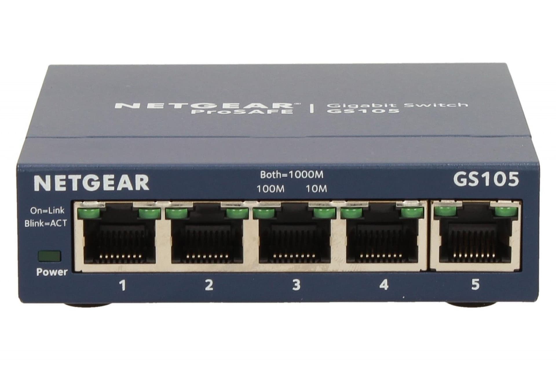 

Switch NETGEAR GS105GE (5x 10/100/1000Mbps)