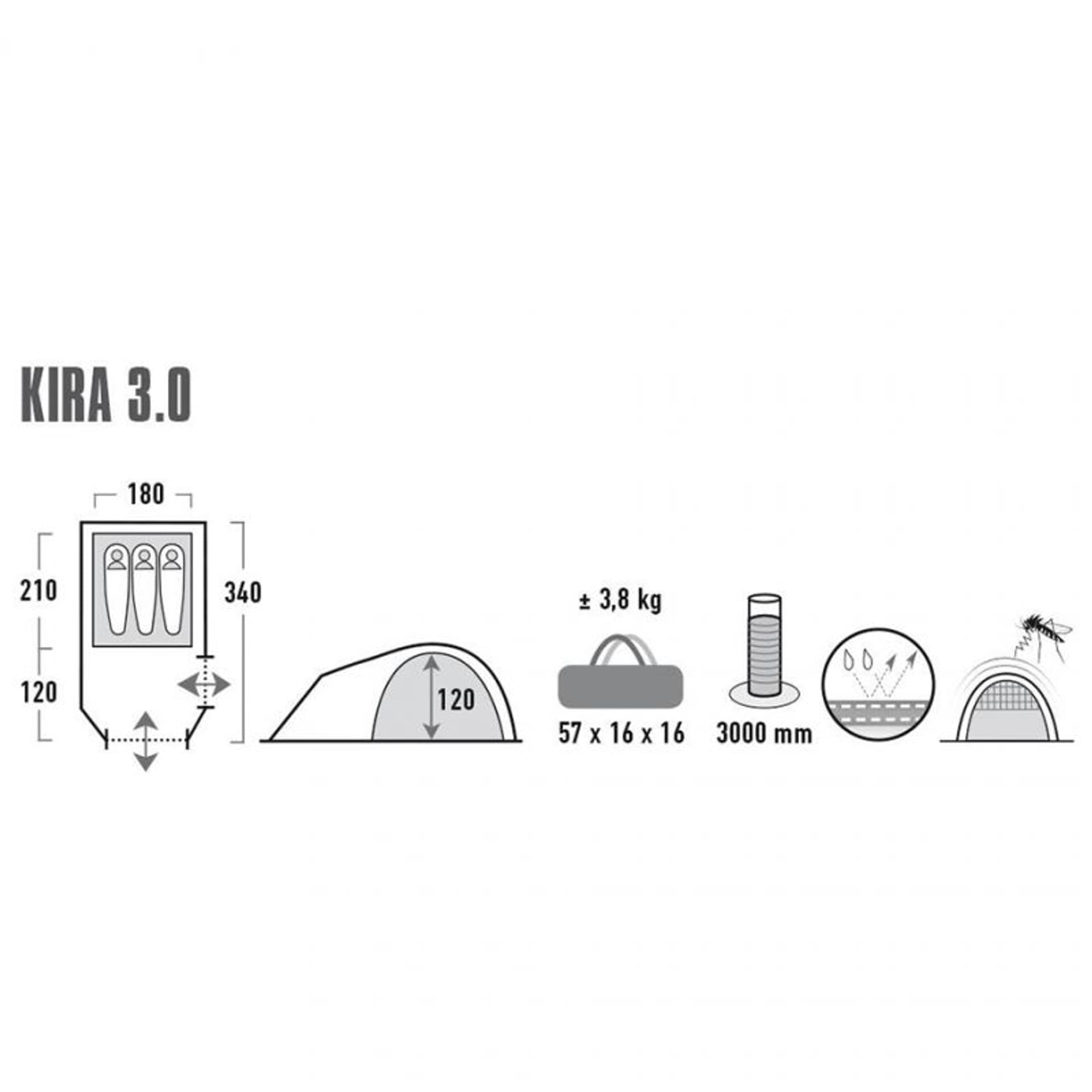 

Namiot High Peak Kira 3 10370