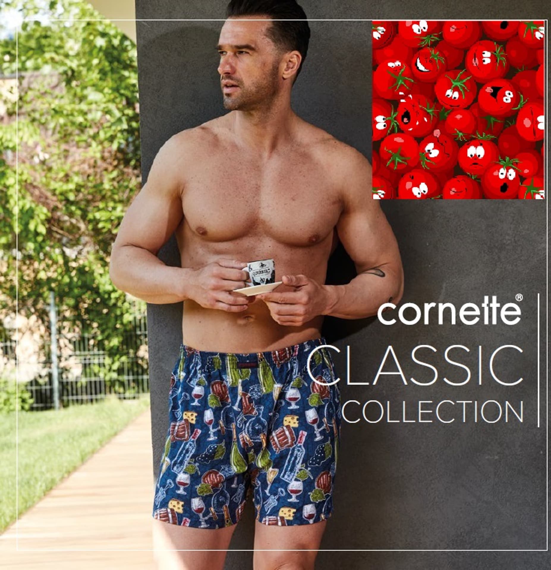 

BOKSERKI CORNETTE CLASSIC CL-001/132 (kolor czerwony, rozmiar L)