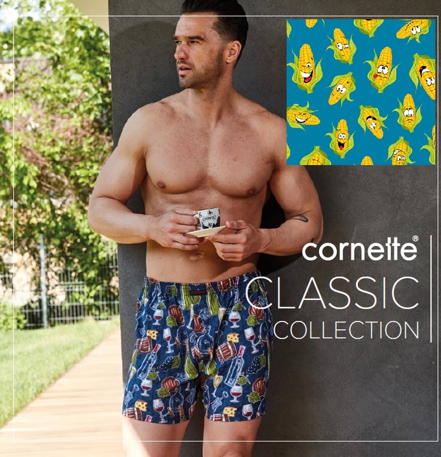 

BOKSERKI CORNETTE CLASSIC CL-001/133 (kolor niebieski, rozmiar XXL)