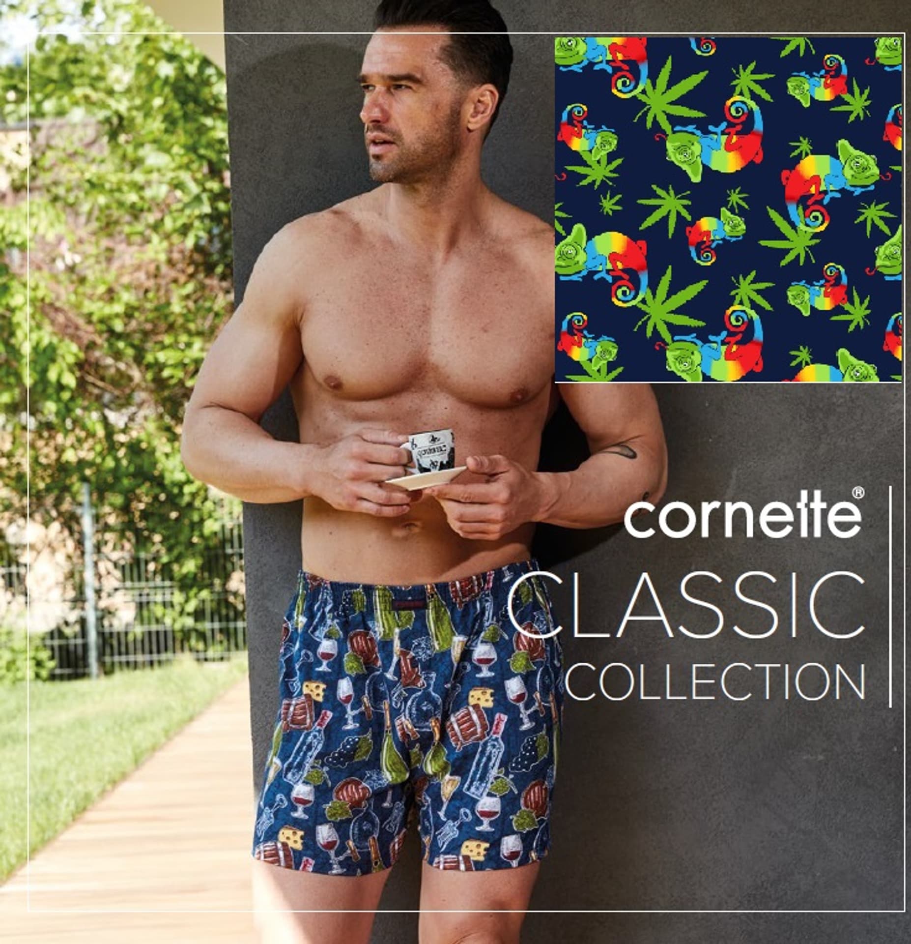 

BOKSERKI CORNETTE CLASSIC CL-011/135 (kolor granat, rozmiar 3XL)