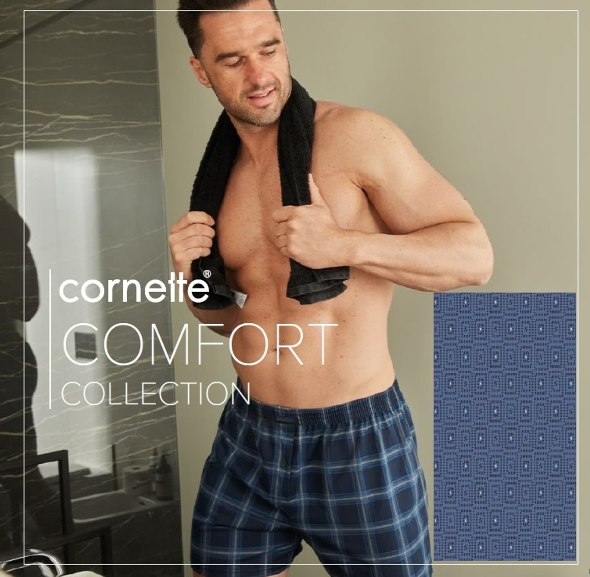 

BOKSERKI CORNETTE COMFORT CM-002/258 (kolor niebieski, rozmiar XXL)