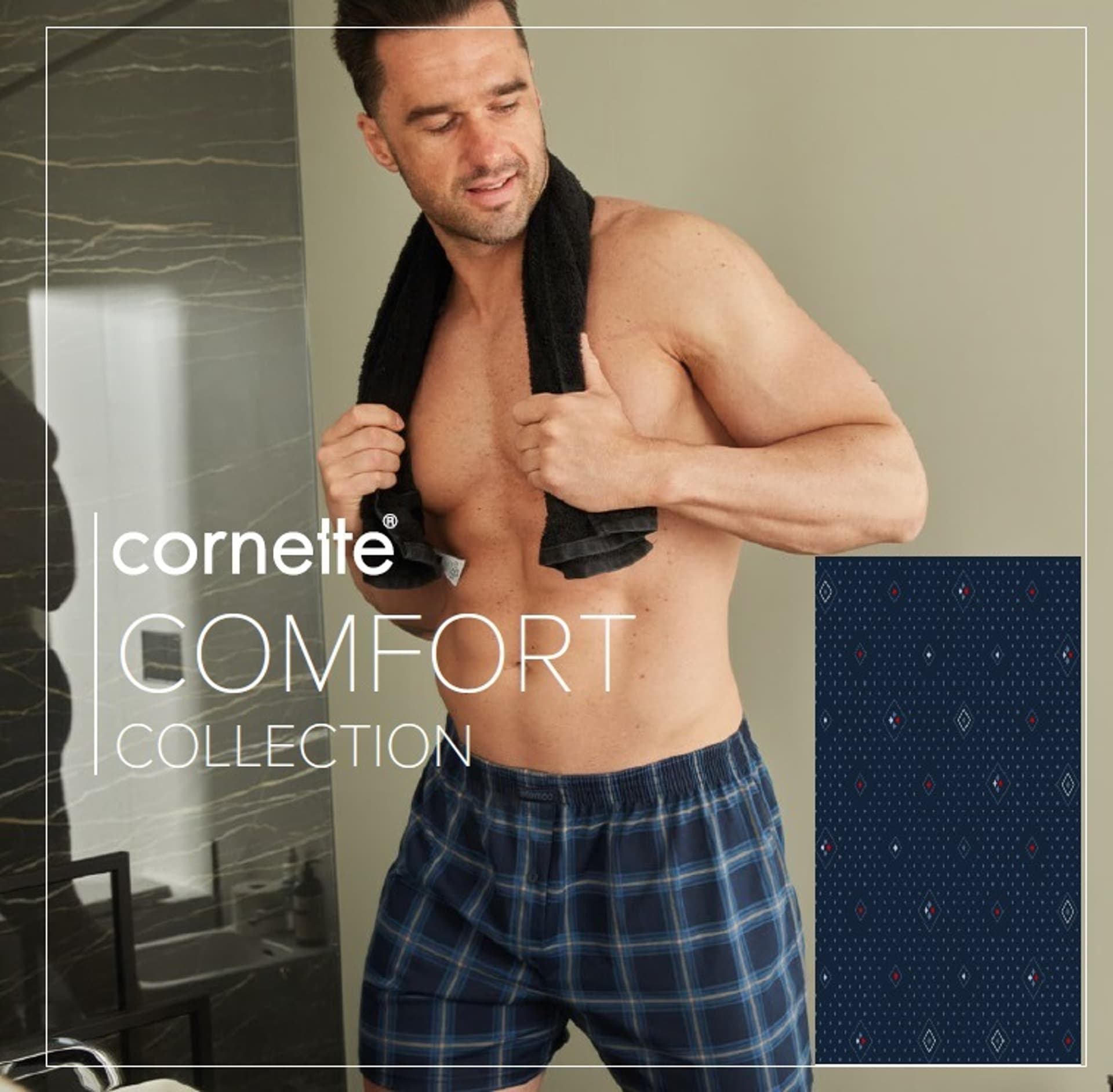 

BOKSERKI CORNETTE COMFORT CM-002/261 (kolor granat, rozmiar XL)