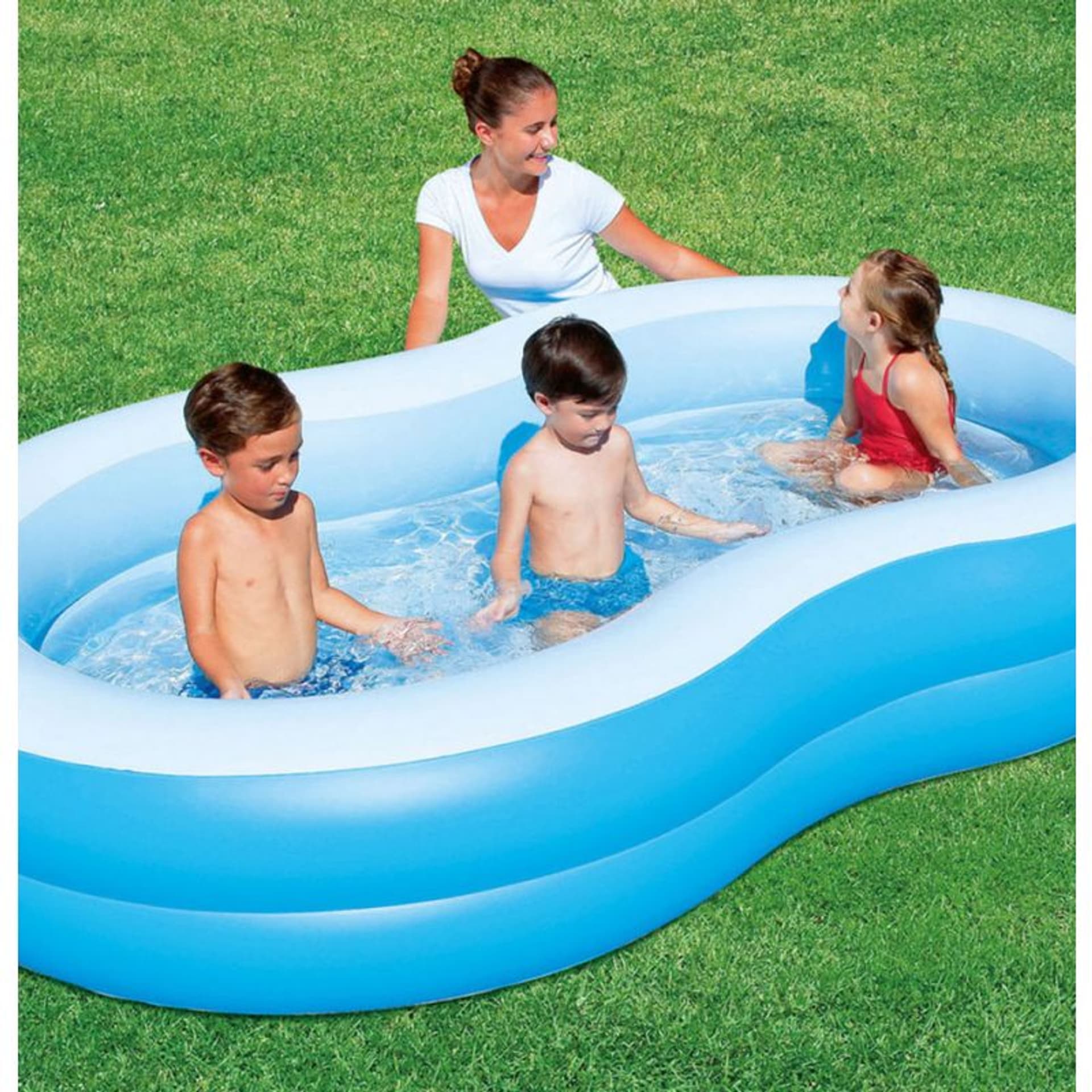 

Bestway 54117 BASEN FAMILIJNY BIG LAGUNE 2.62mx1.57mx46cm