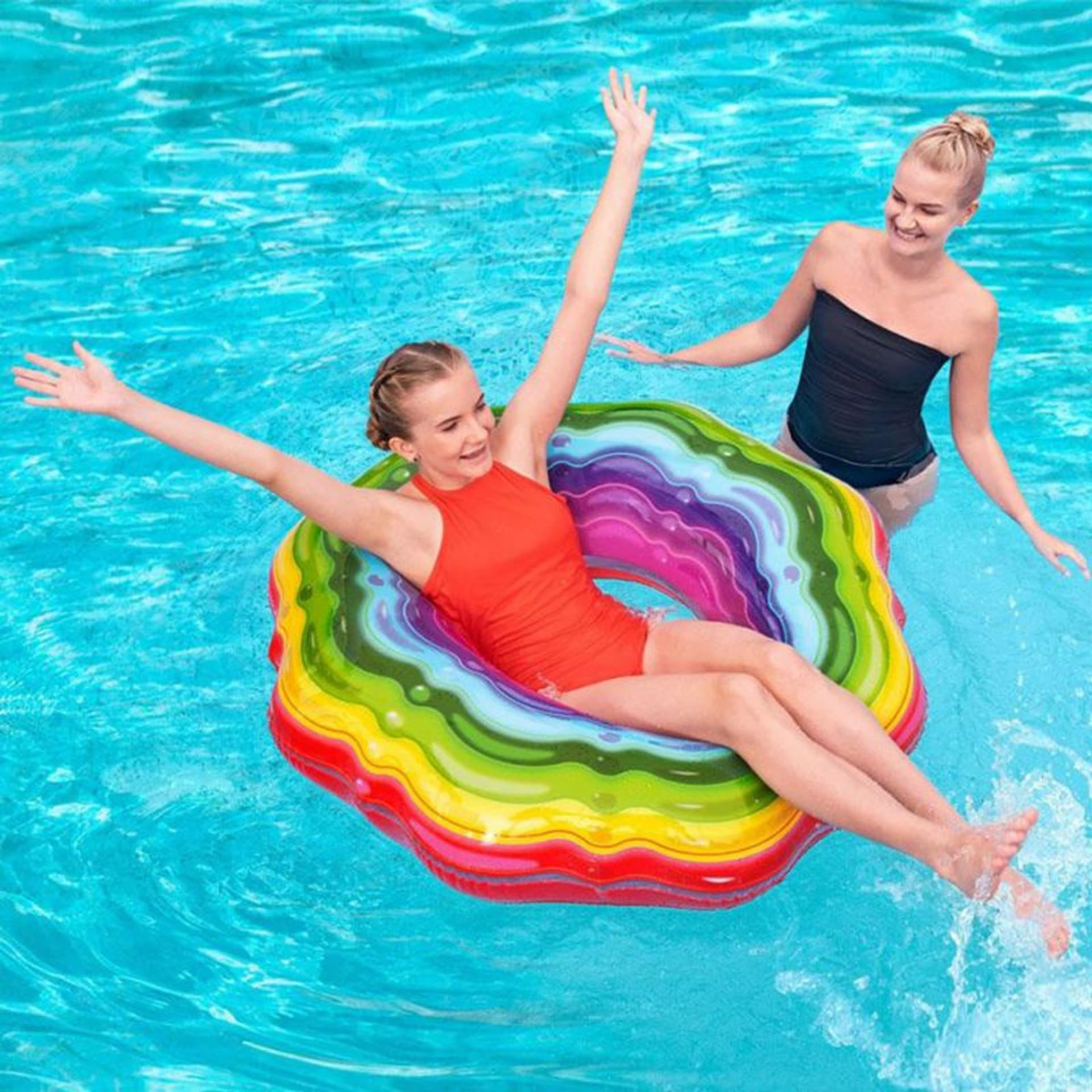 

Koło do pływania Bestway Rainbow 115cm 36163