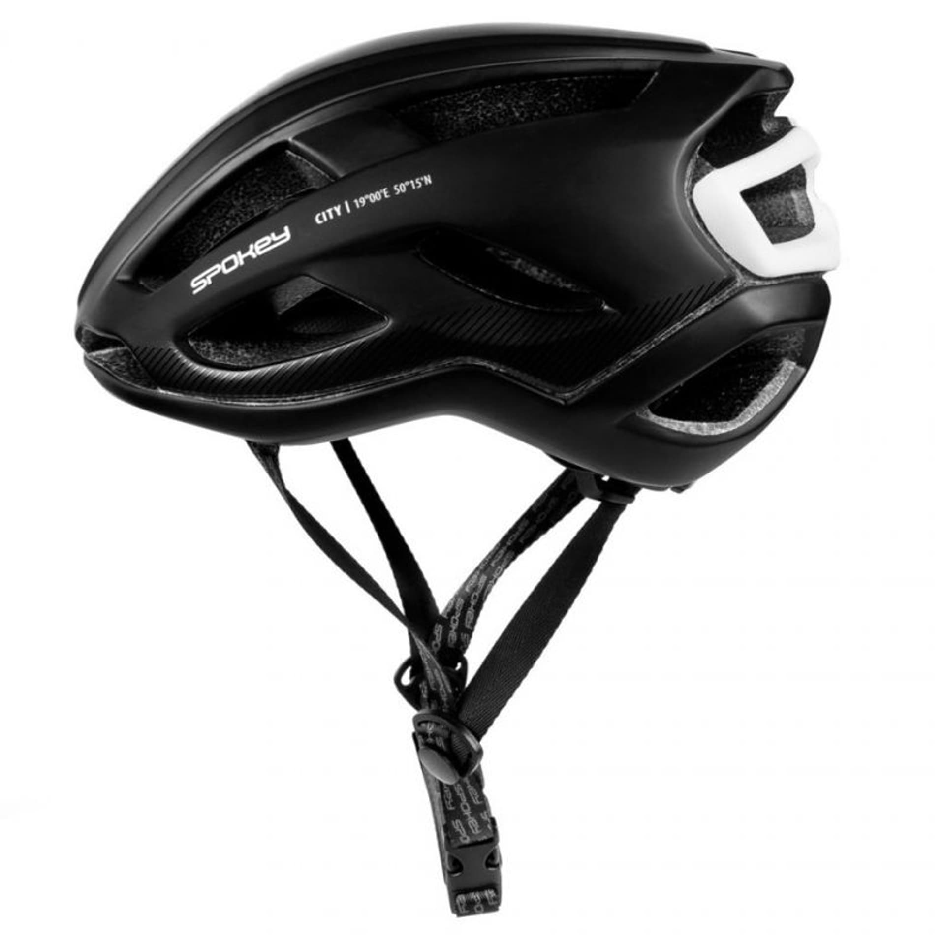 

Kask rowerowy Spokey City 55-58 cm 926876 (kolor Czarny)