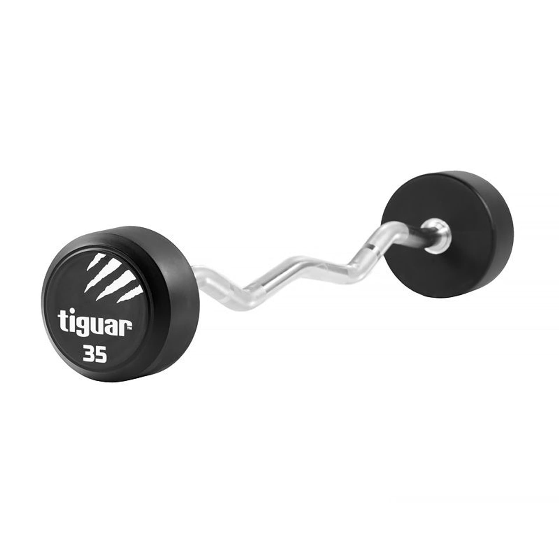 

Barbell łamany tiguar PU 35 kg TI (kolor Czarny)