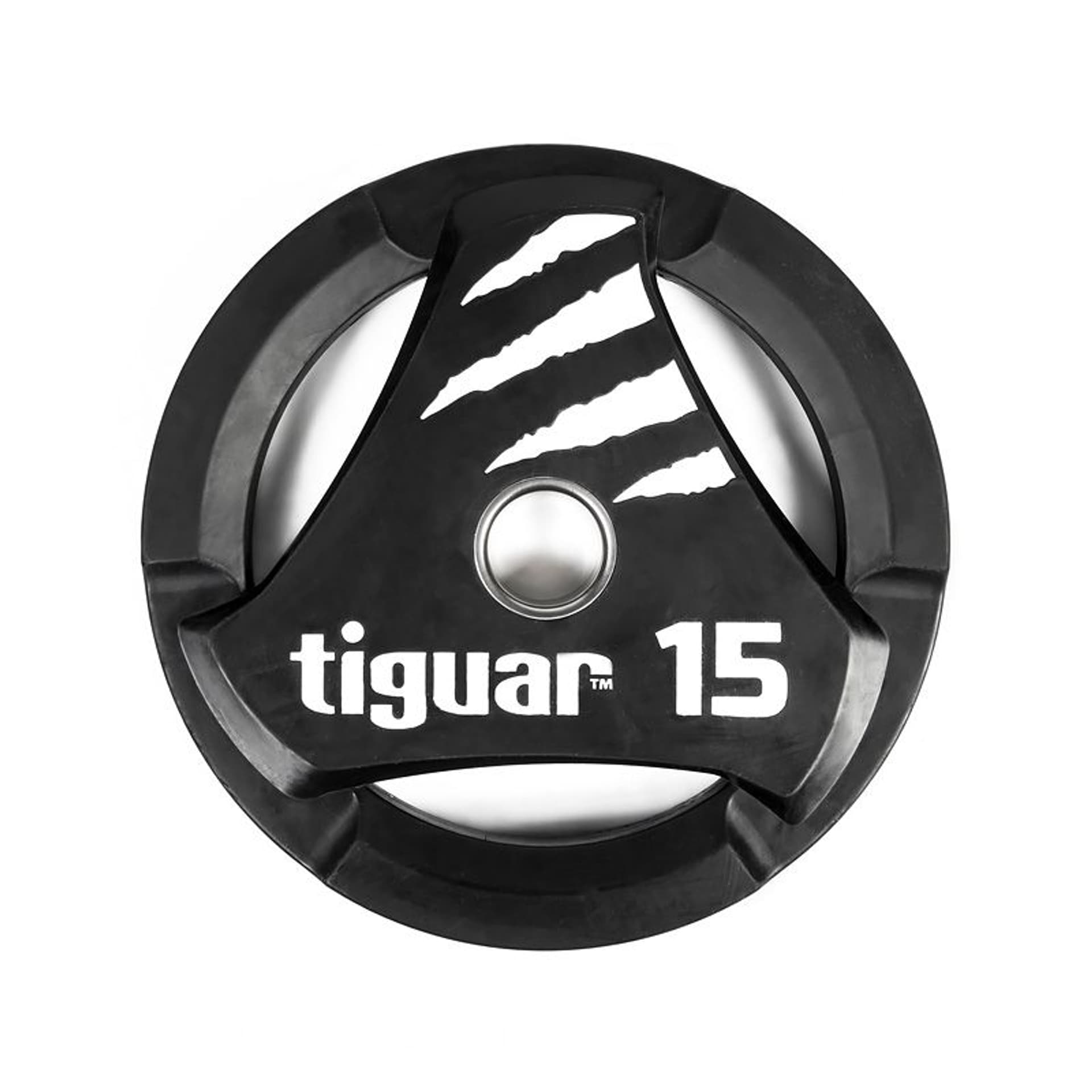 

Talerz olimpijski tiguar PU 15 kg TI (kolor Czarny)