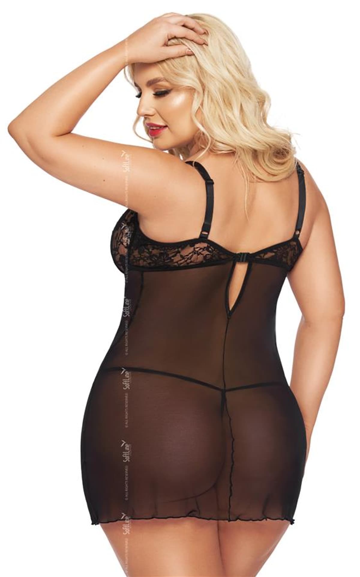 

Cornelia czarny plus size 1896 (kolor czarny, rozmiar 3XL)