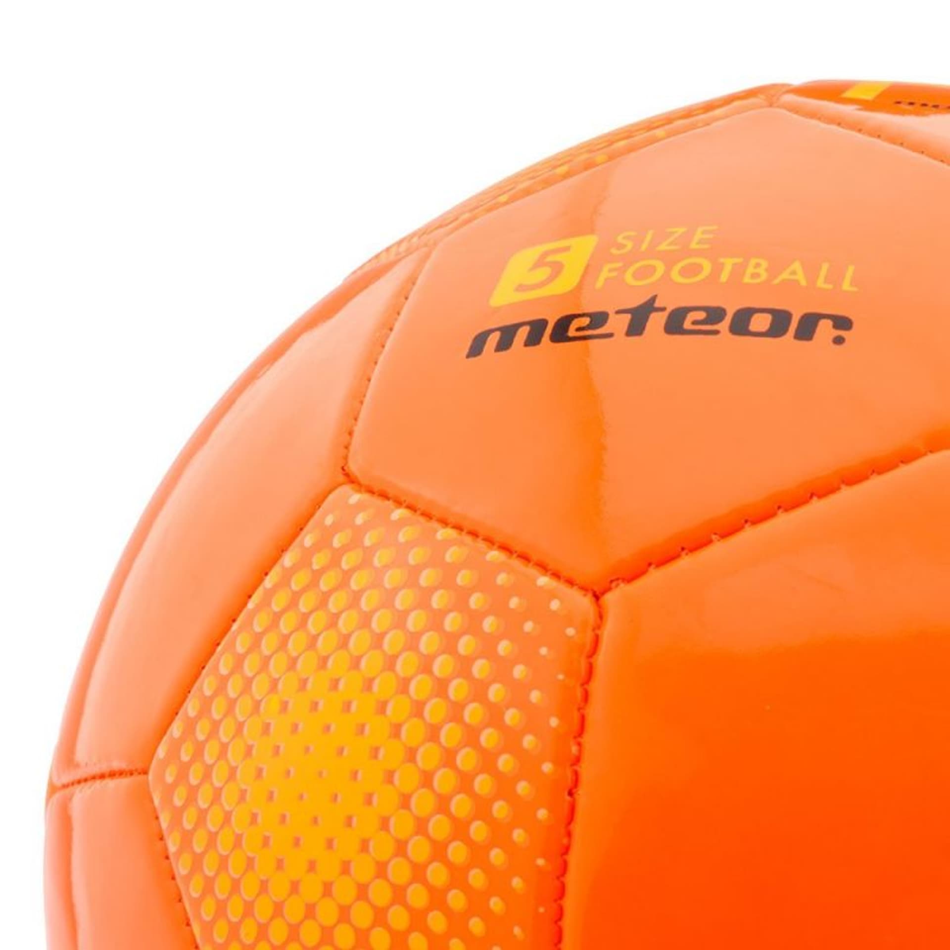 

Piłka nożna Meteor FBX 37002 (kolor Pomarańczowy, rozmiar 5)
