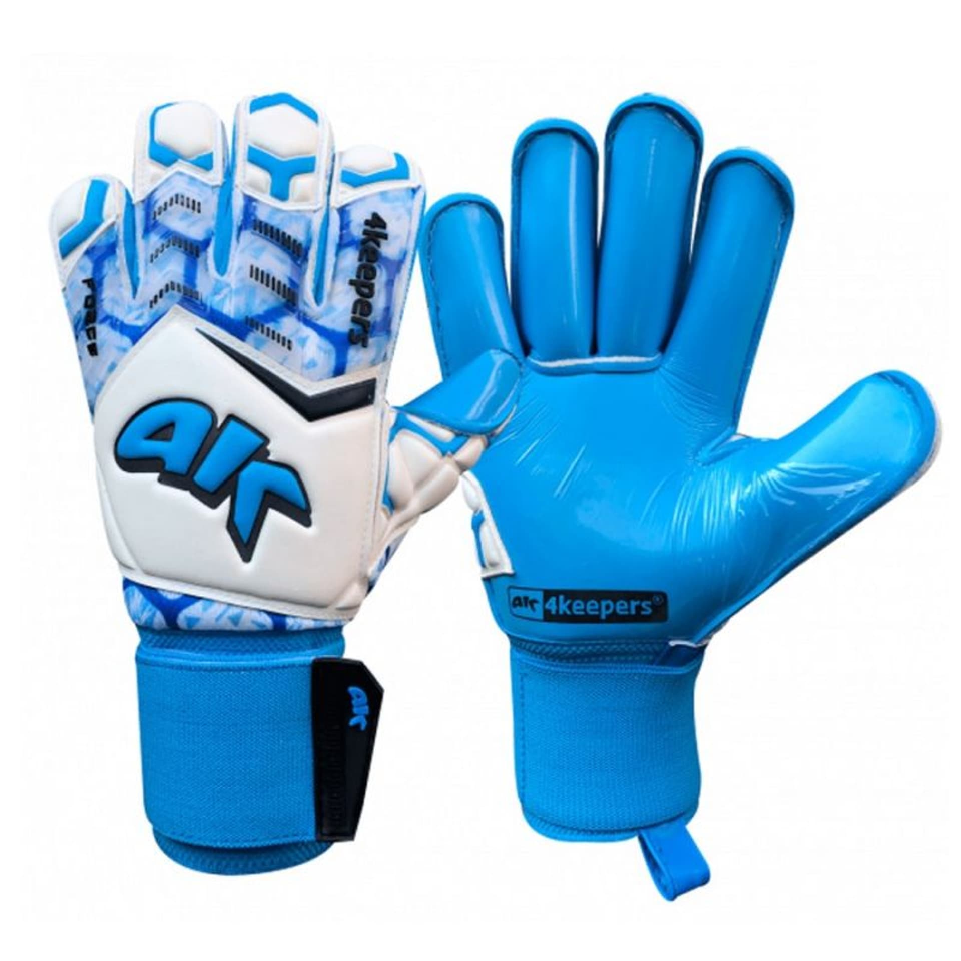 

Rękawice bramkarskie 4Keepers Force V-1.20 RF S707159 (kolor Biały. Niebieski, rozmiar 9)