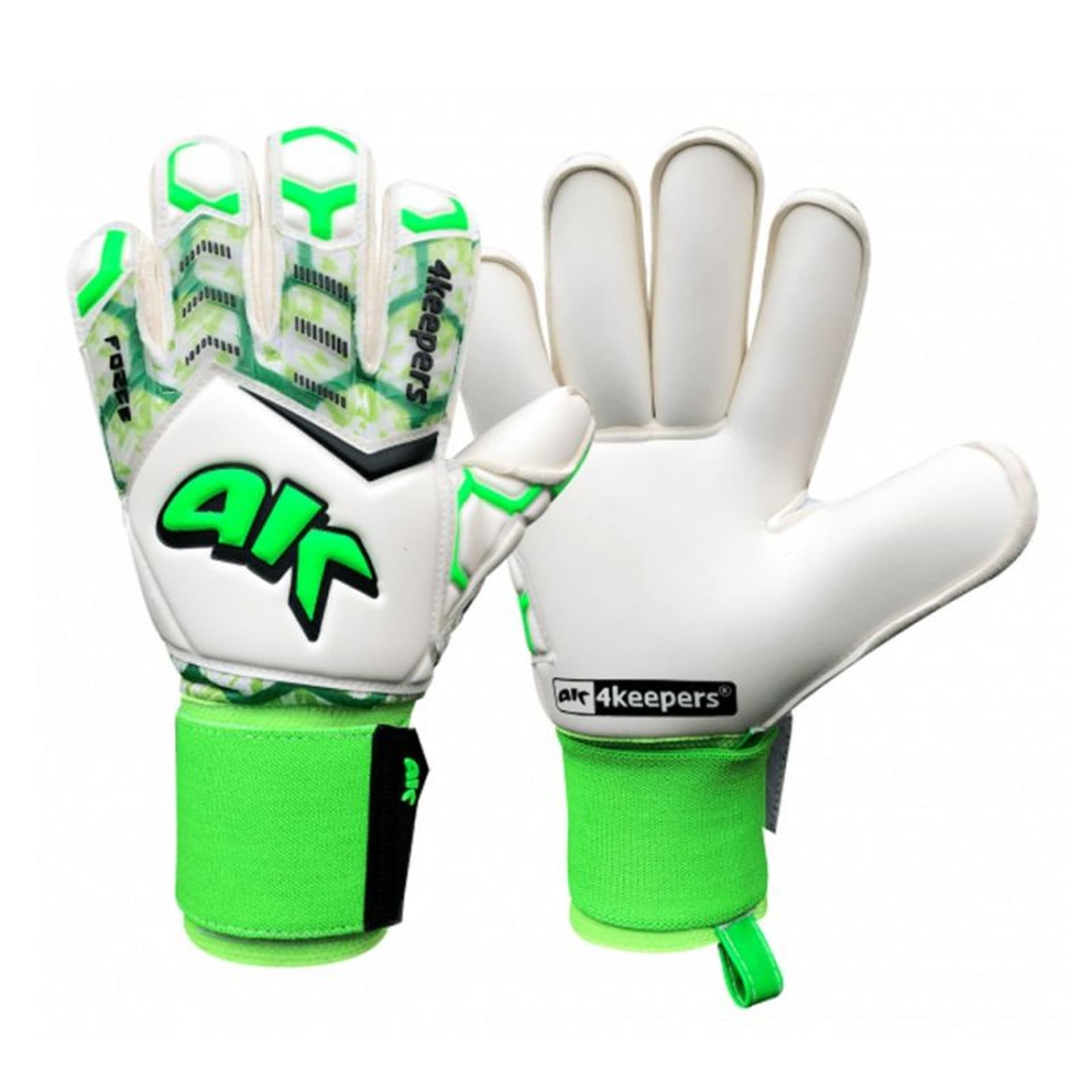 

Rękawice bramkarskie 4Keepers orce V-3.20 RF S707491 (kolor Biały. Zielony, rozmiar 10.5)