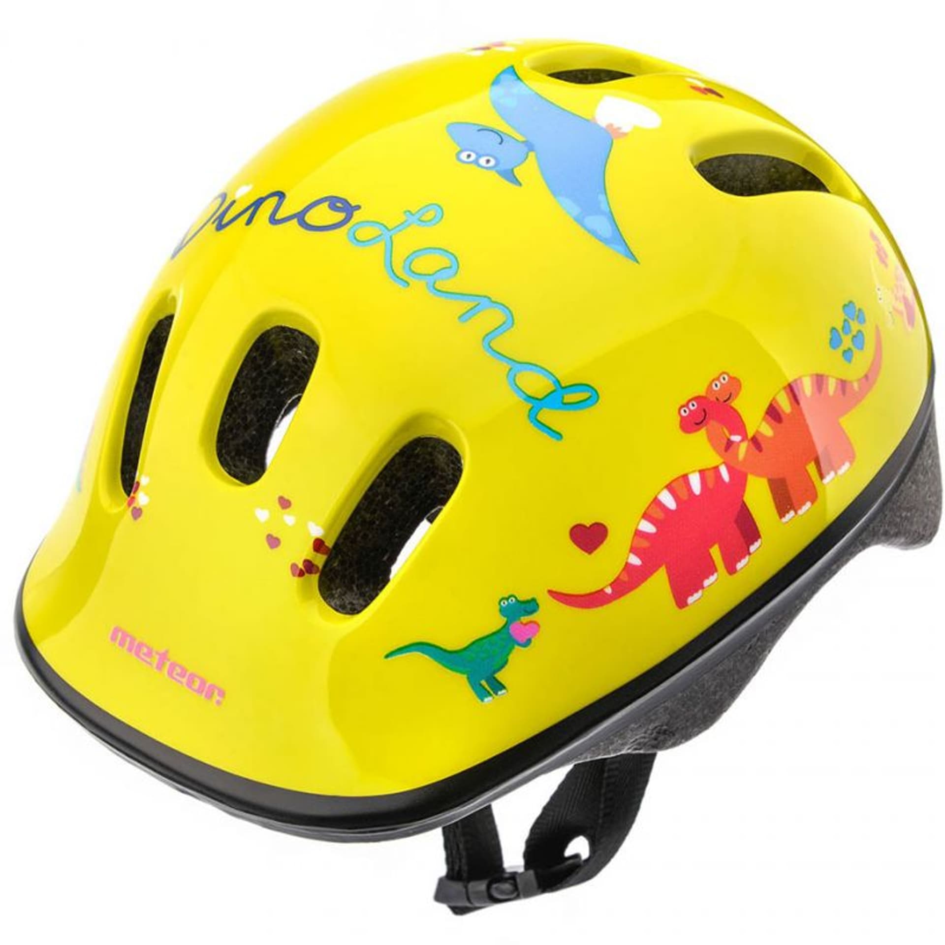 

Kask rowerowy Meteor KS06 Dino rozm. XS 44-48 cm Jr 24838 (kolor Żółty)