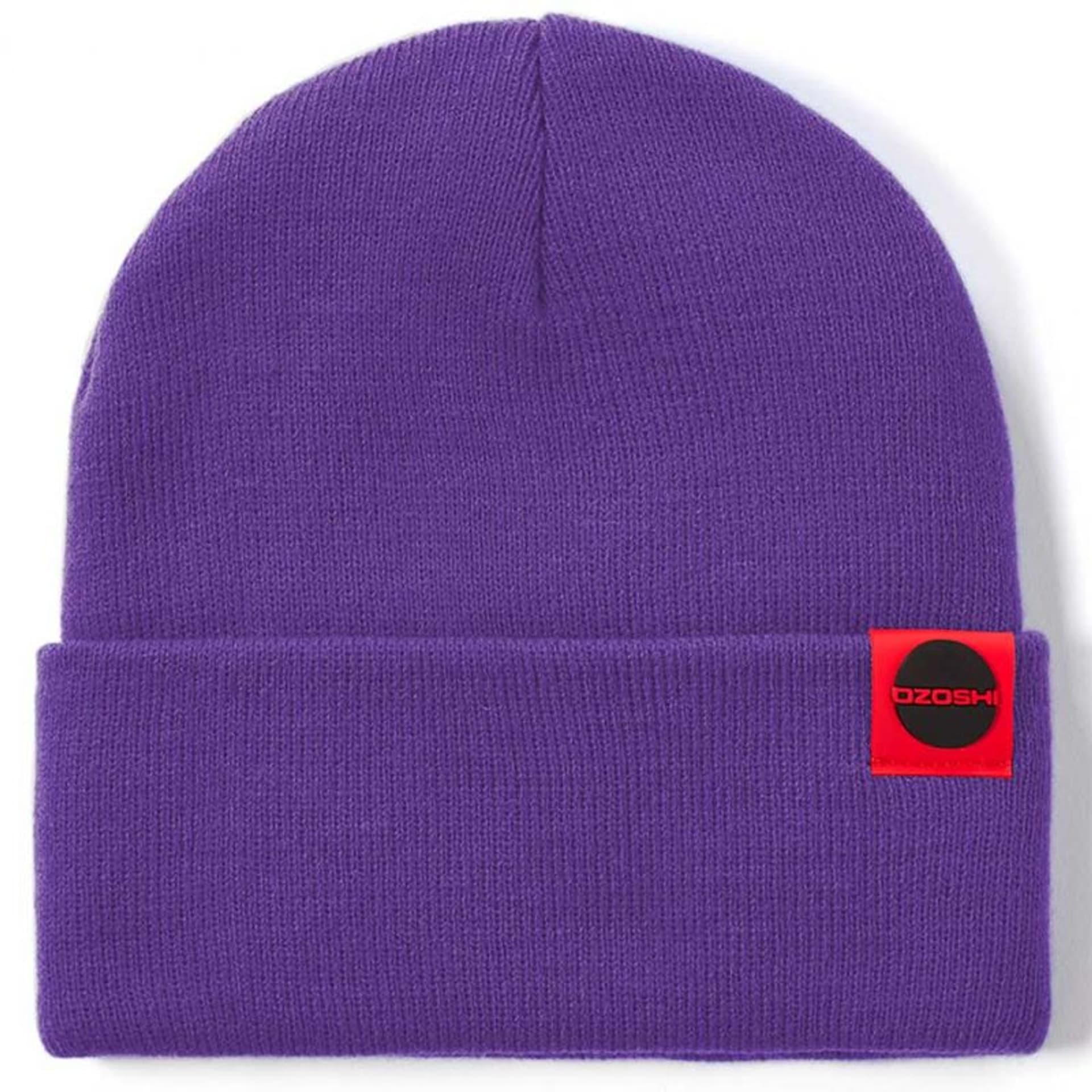 

Czapka Ozoshi Haichi Cuffed Beanie OWH20RCFB005 (kolor Fioletowy)