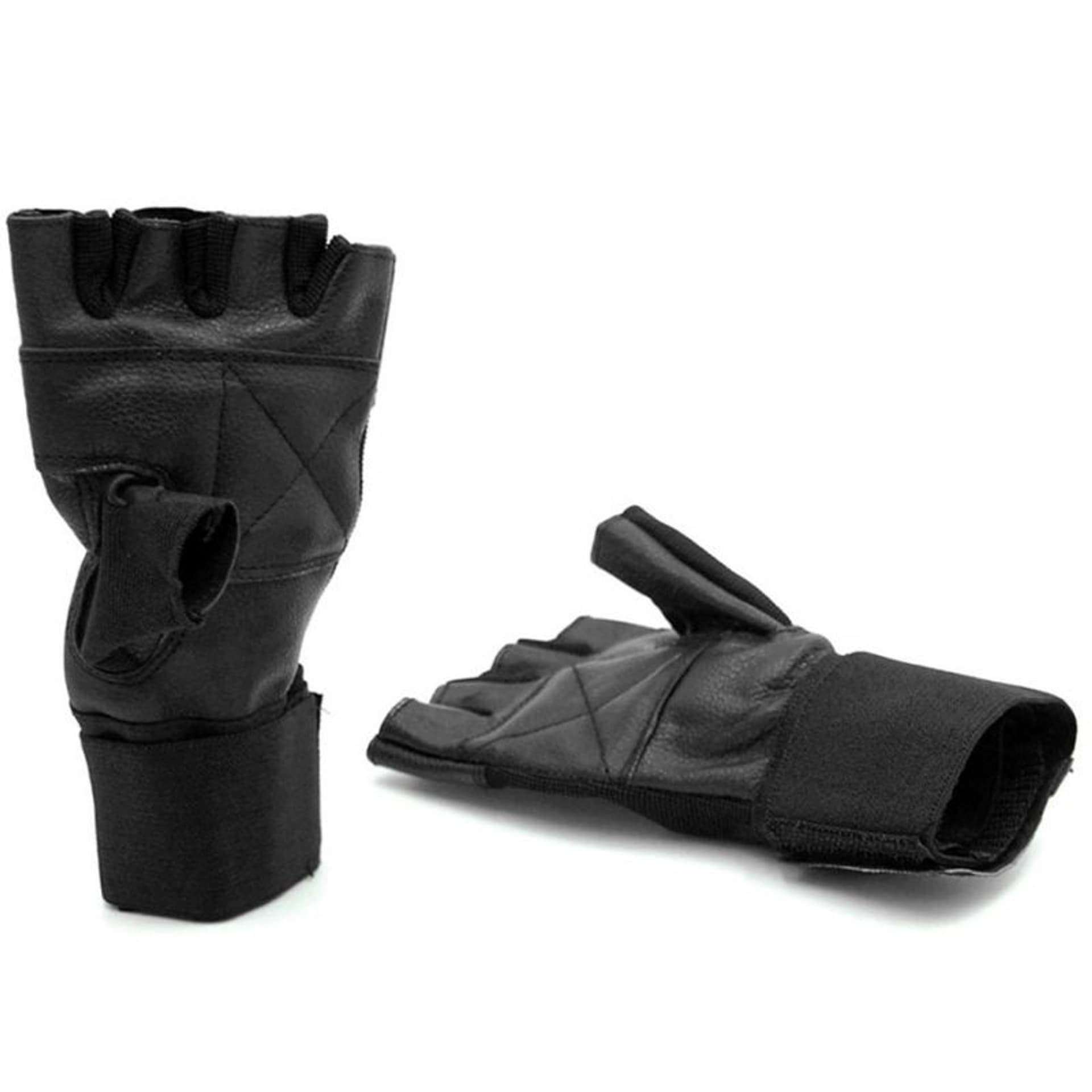 

Rękawice fitness Evolution Standard FR-11 (kolor Czarny, rozmiar S)