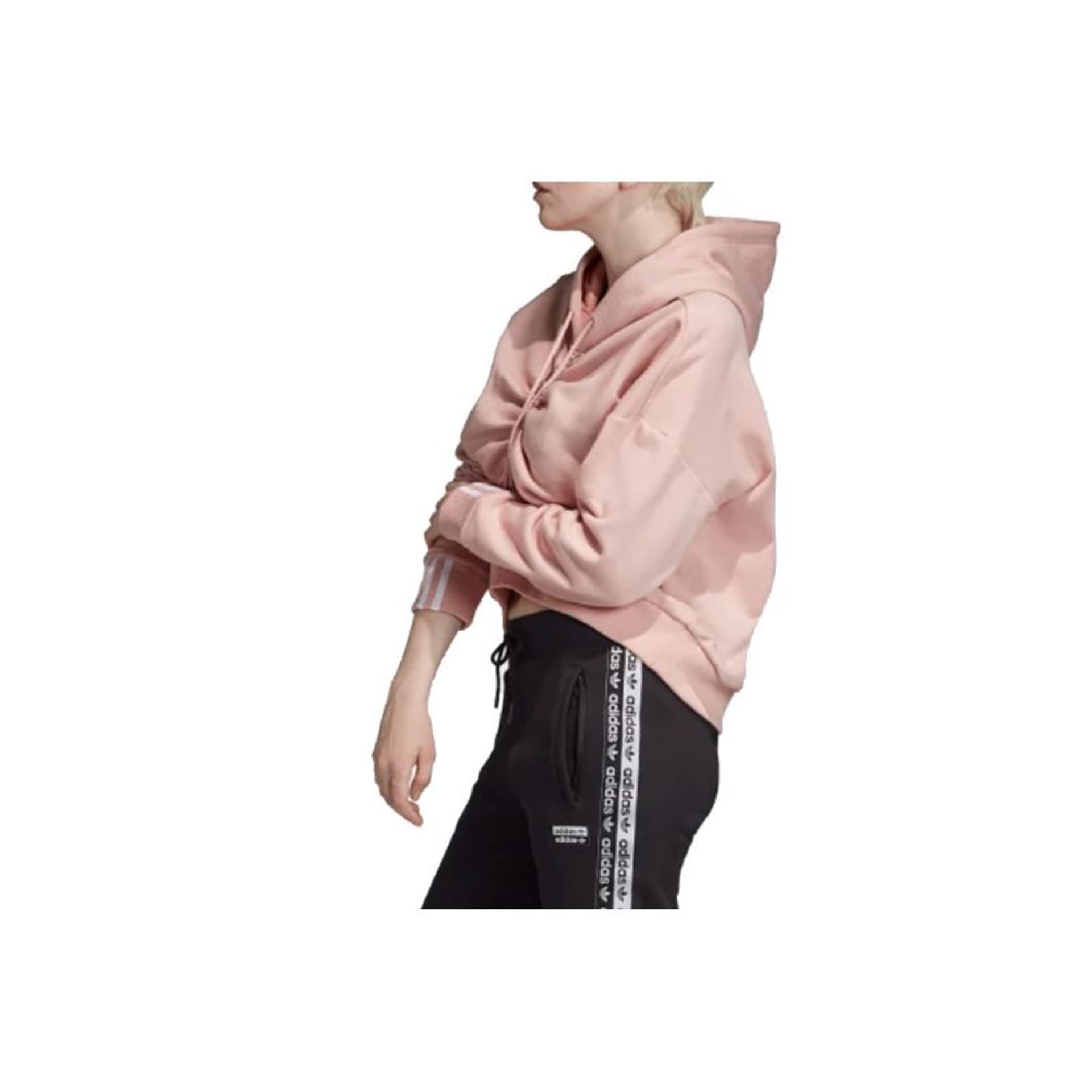 

Bluza adidas Ruched Hoodie W EC0782 (kolor Różowy, rozmiar 34)
