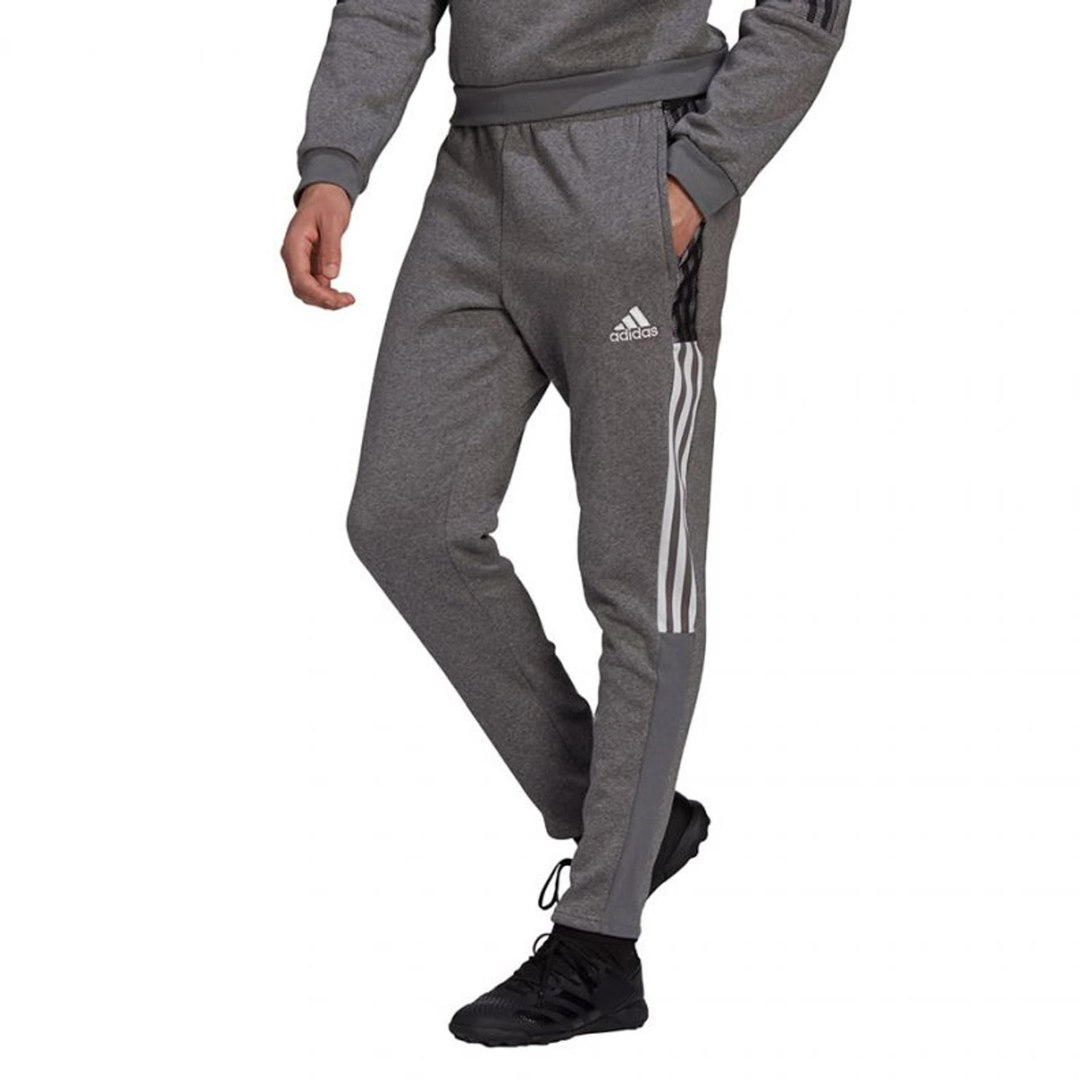 

Spodnie adidas Tiro 21 Sweat M GP8802 (kolor Szary/Srebrny, rozmiar S)