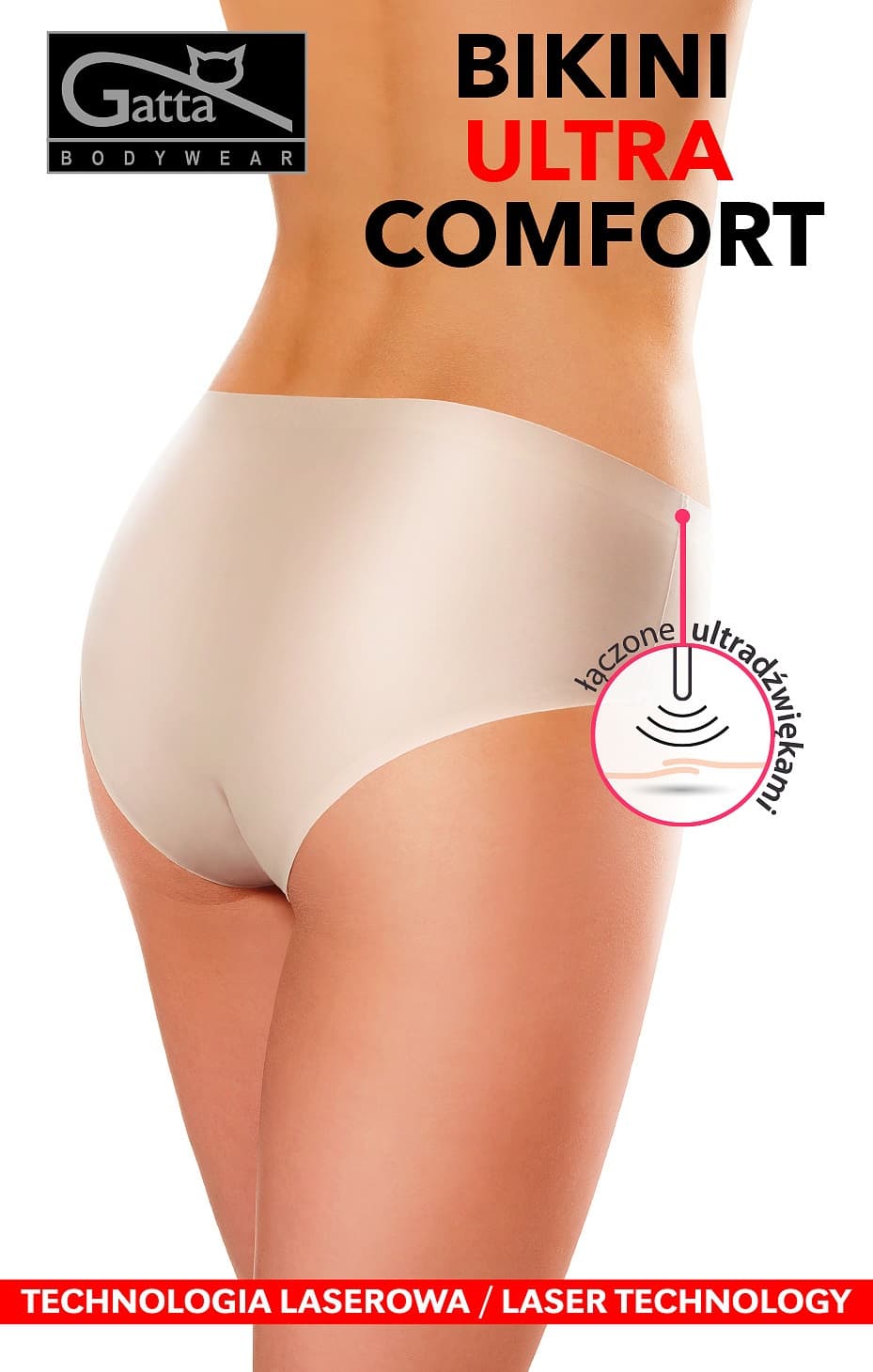 

FIGI GATTA BIKINI ULTRA COMFORT (kolor czarny, rozmiar XL)