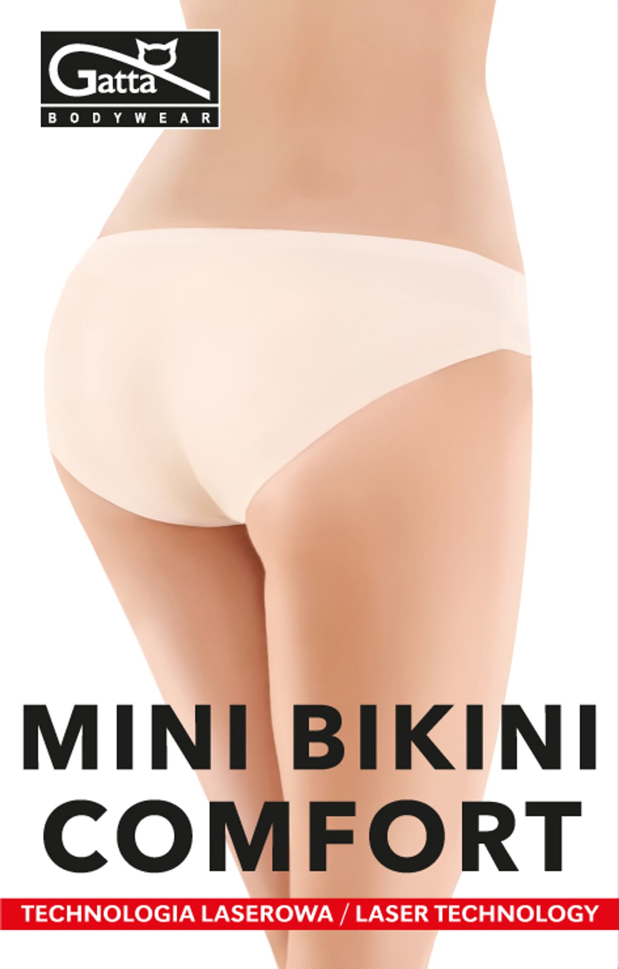 

FIGI GATTA MINI BIKINI COMFORT (kolor biały, rozmiar L)