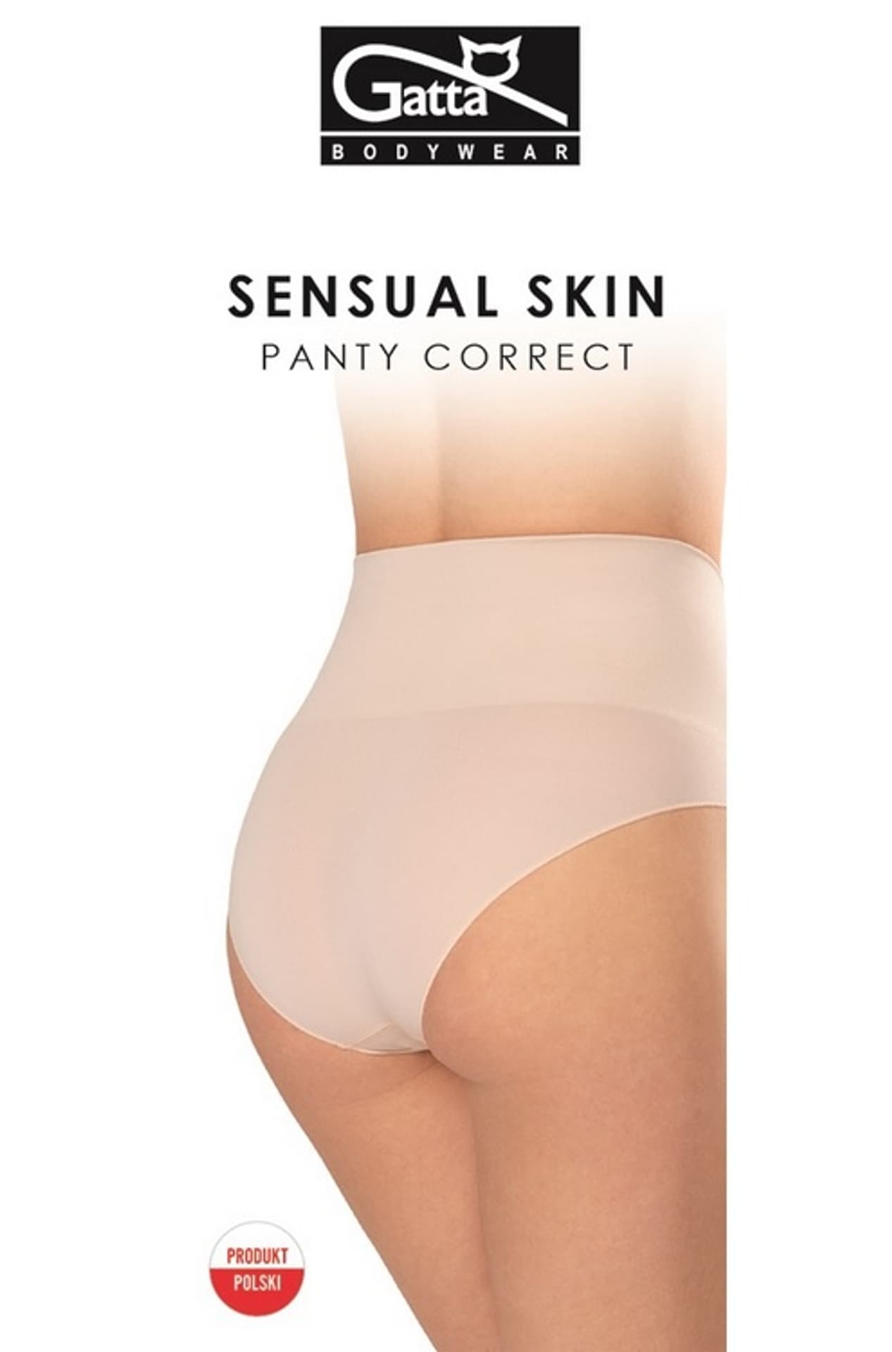 

FIGI GATTA PANTY CORRECT SENSUAL SKIN (kolor black, rozmiar M)