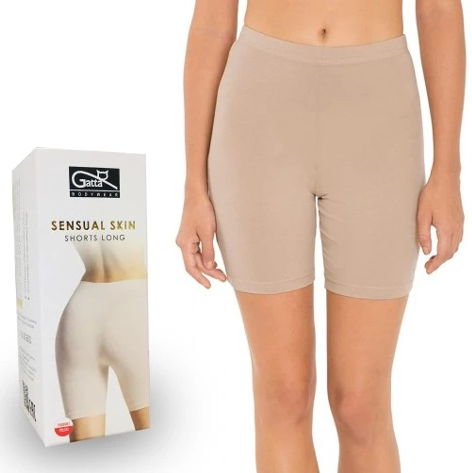 

FIGI GATTA SHORTS LONG SENSUAL SKIN (kolor light nude, rozmiar L)