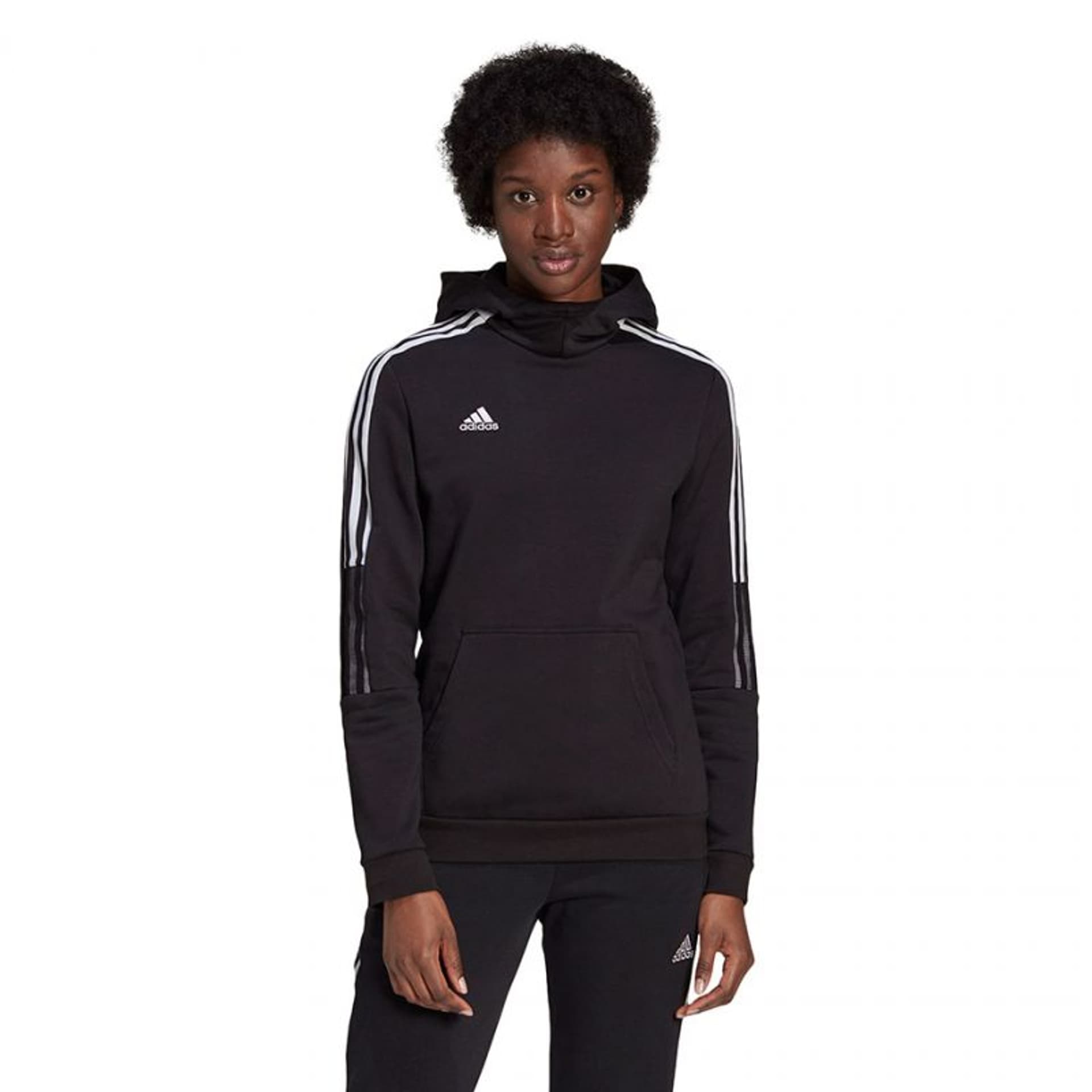 

Bluza adidas Tiro 21 Sweat Hoody W GM7329 (kolor Czarny, rozmiar XS)
