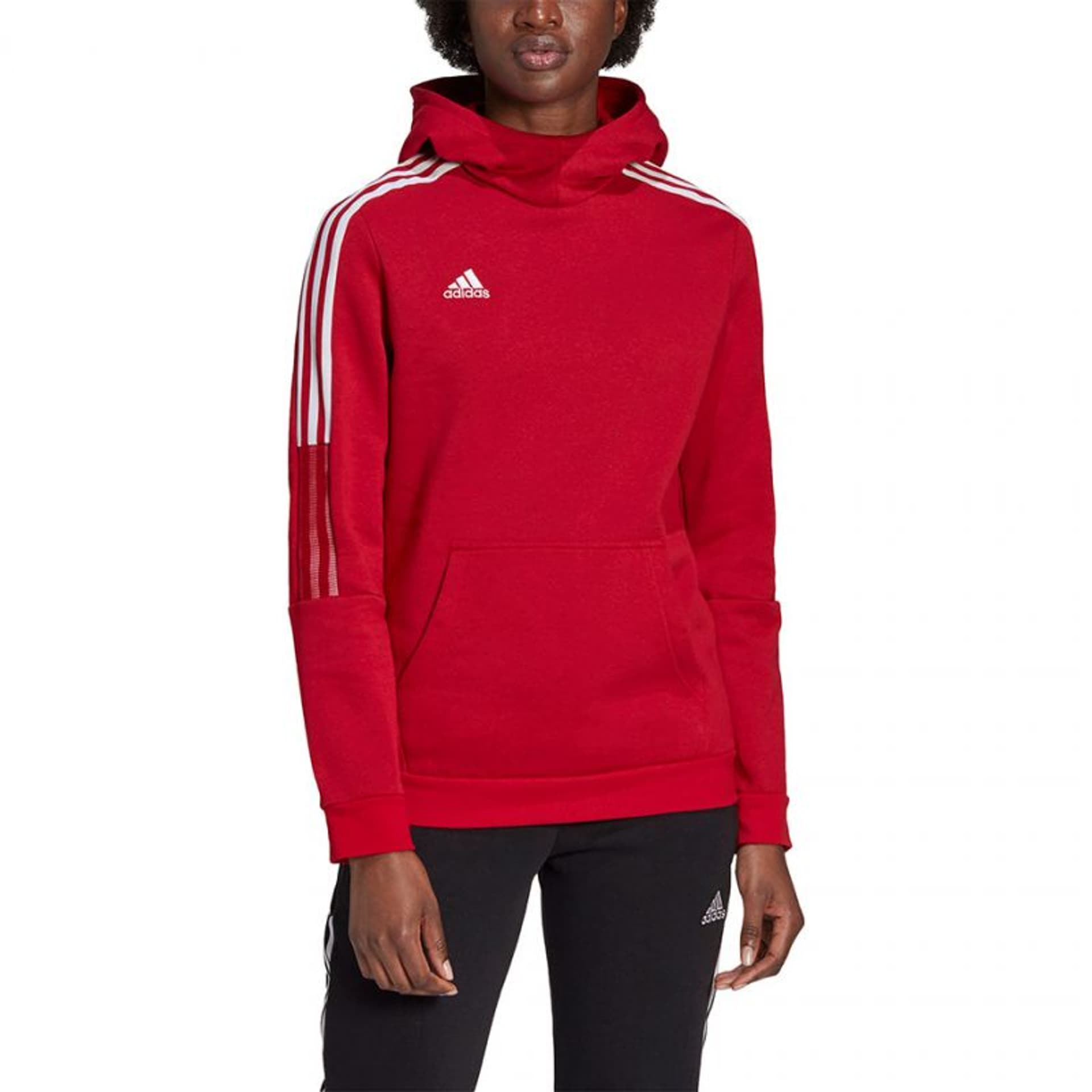 

Bluza adidas Tiro 21 Sweat Hoody W (kolor Czerwony, rozmiar L)