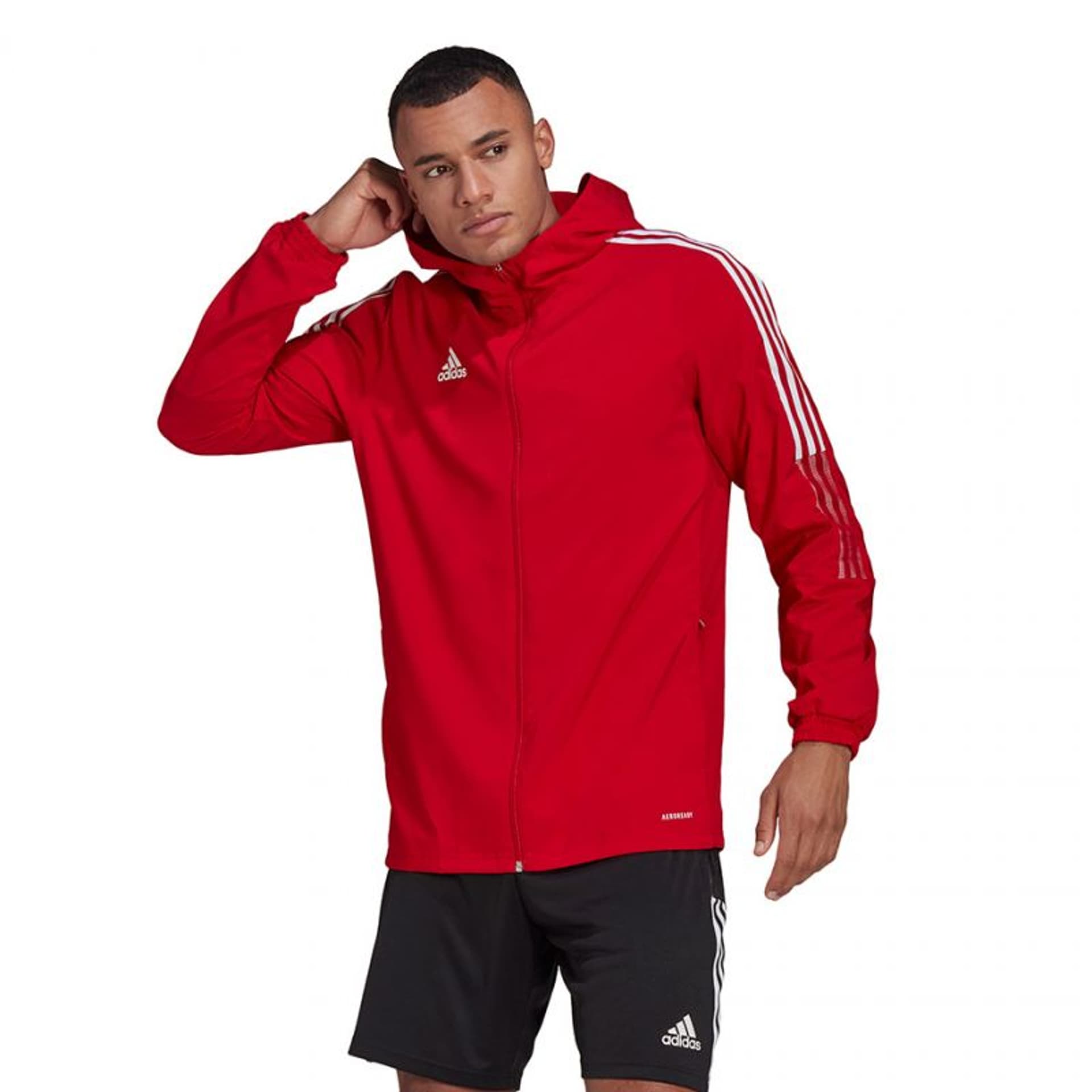 

Bluza adidas Tiro 21 Windbreaker M GP4965 (kolor Czerwony, rozmiar XL)