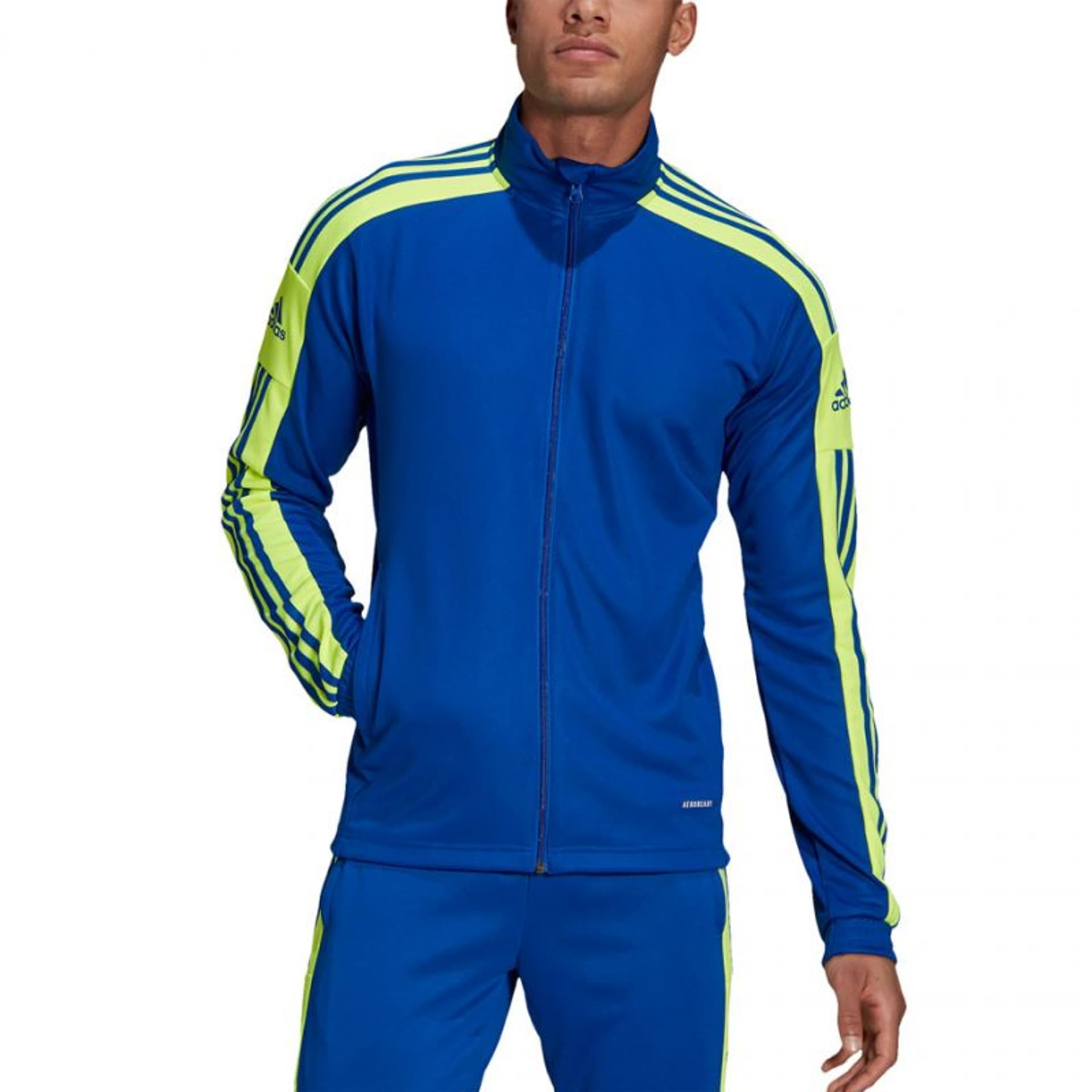 

Bluza adidas Squadra 21 Training M GP6466 (kolor Niebieski. Zielony, rozmiar M)