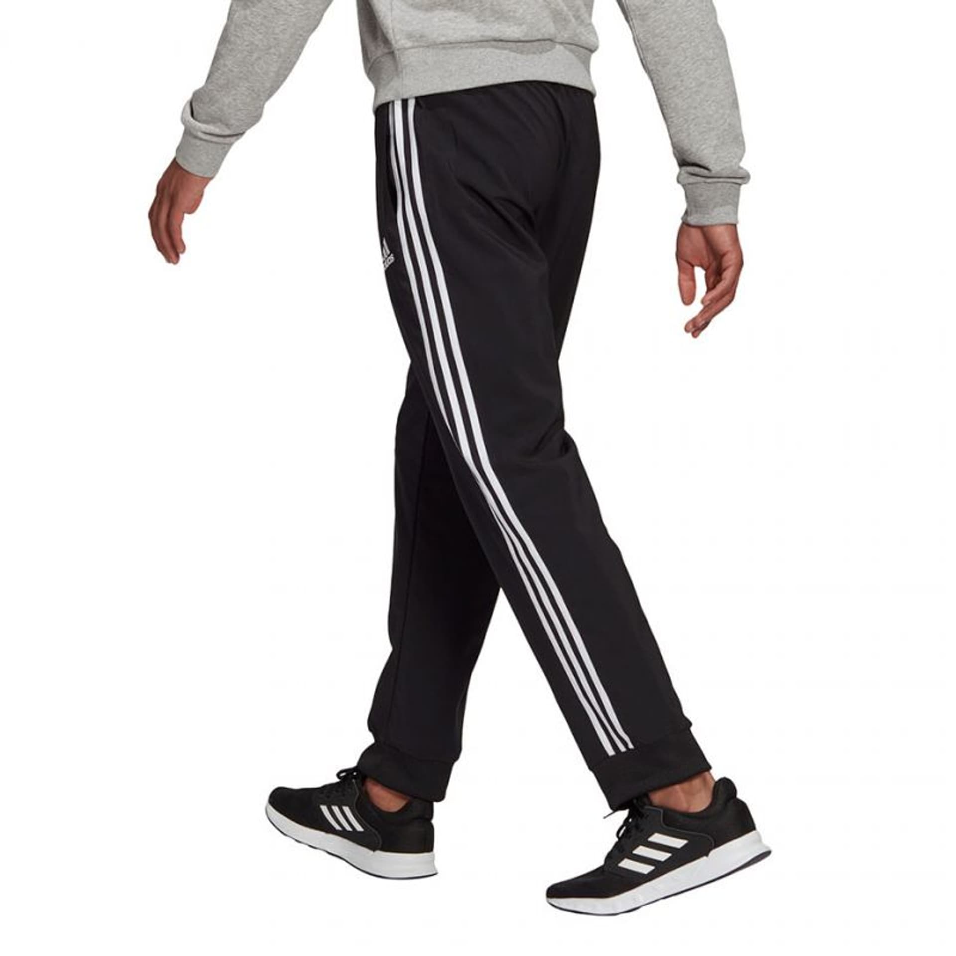 

Spodnie adidas Essentials Tapered Cuff 3 Stripes M (kolor Czarny, rozmiar XL)