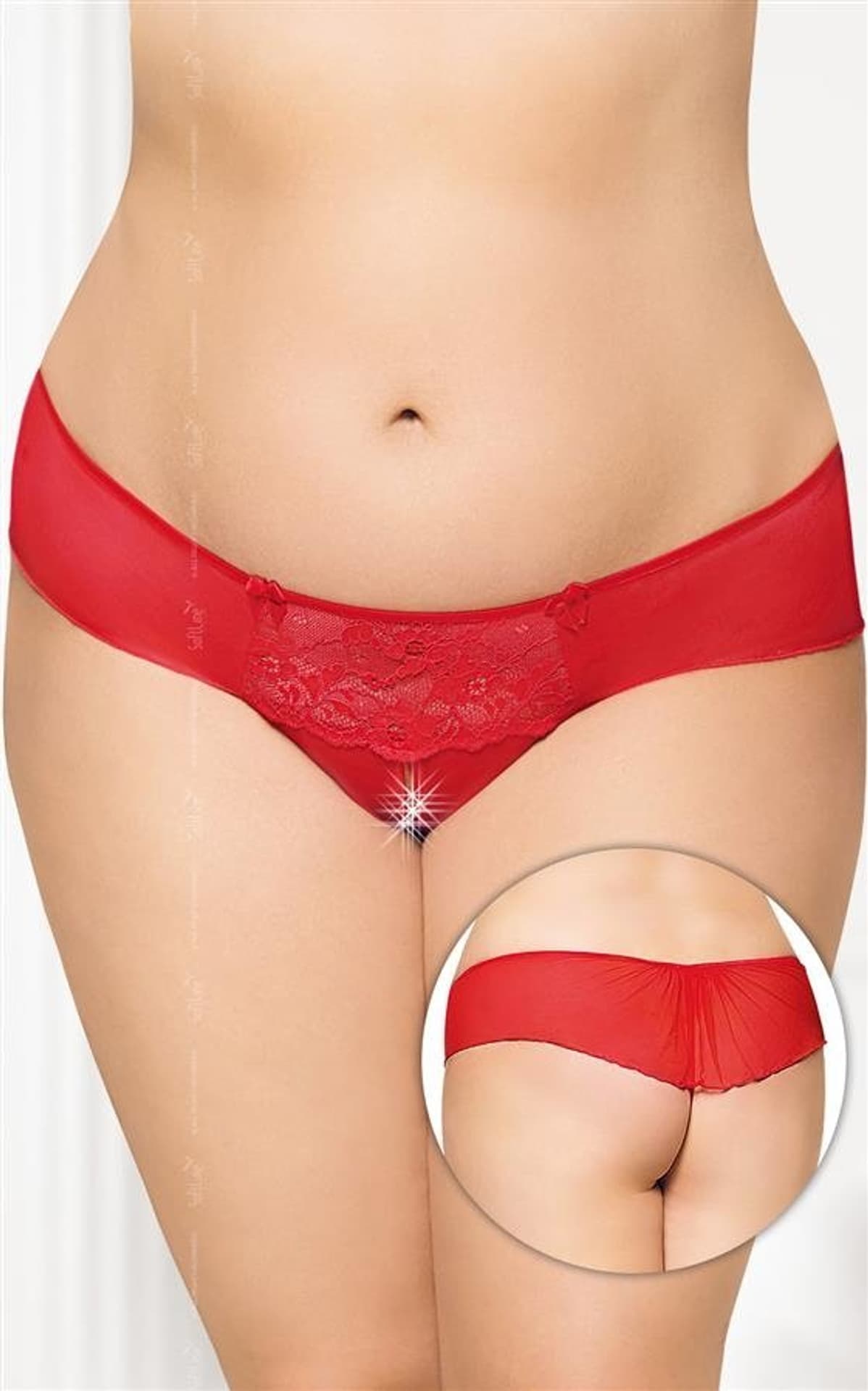 

G-string 2433 czerwony (kolor czerwony, rozmiar XL)