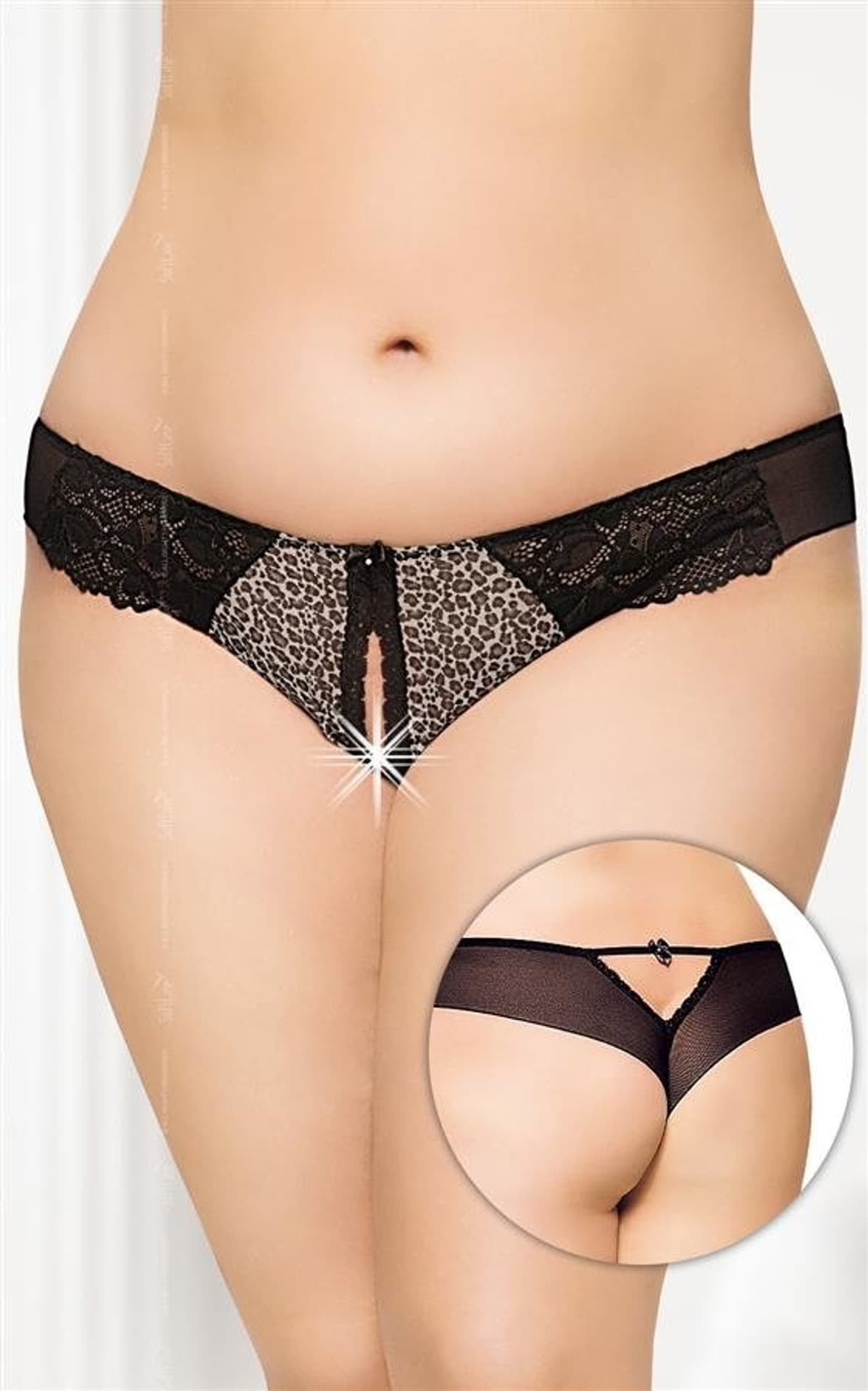 

G-string 2435 panterka (kolor panterka, rozmiar XL)