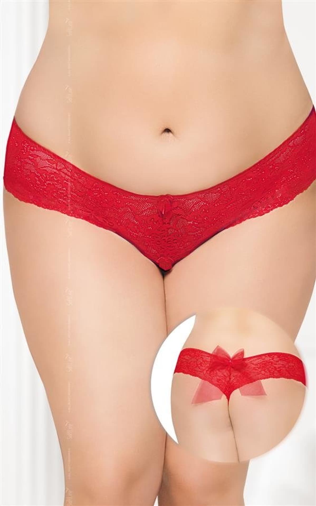 

G-string 2436 czerwony (kolor czerwony, rozmiar 3XL)