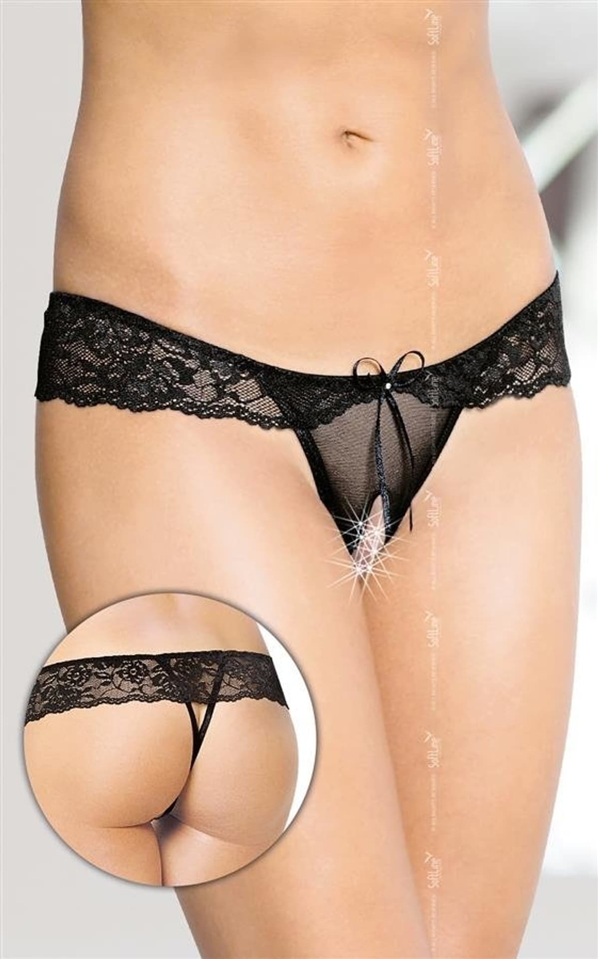 

G-String 2443 czarny (kolor czarny, rozmiar S/M)