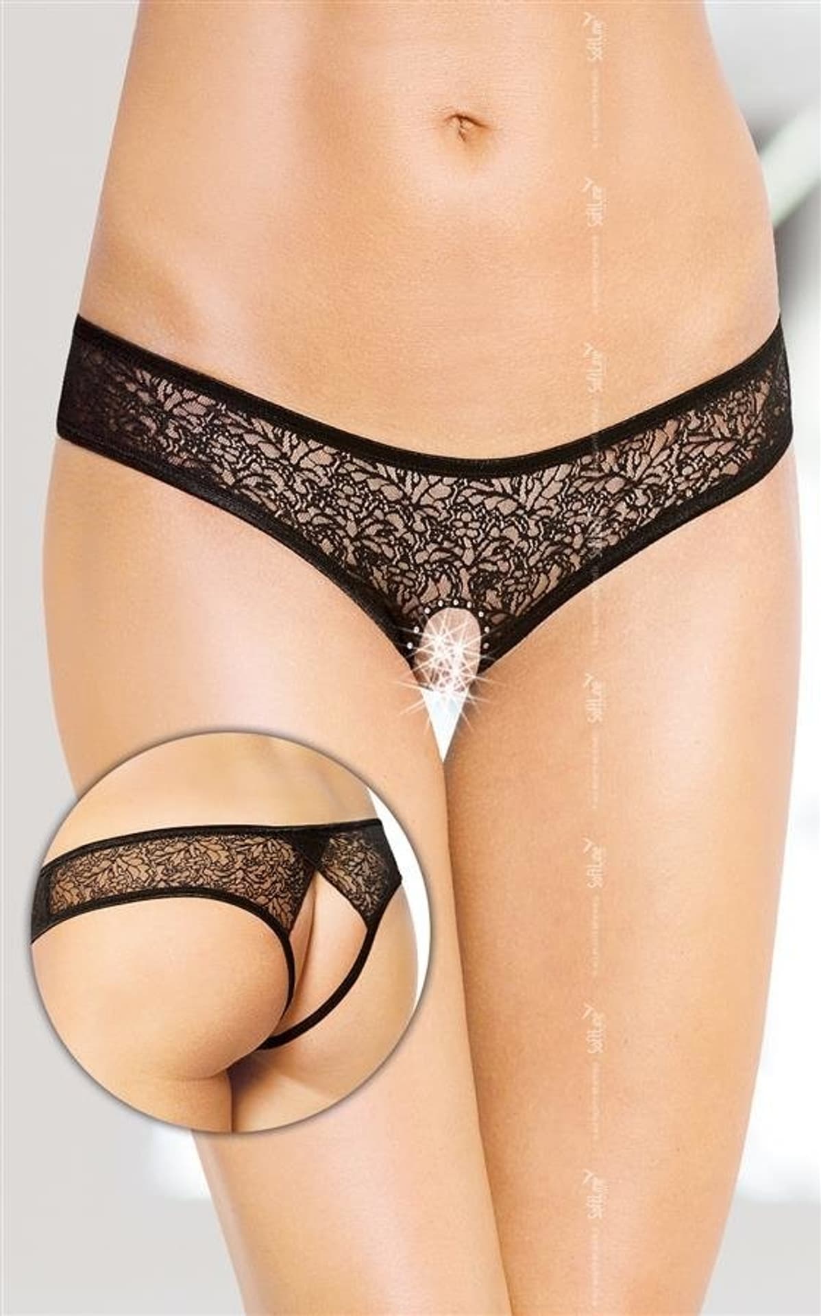 

G-String 2446 czarny (kolor czarny, rozmiar M/L)