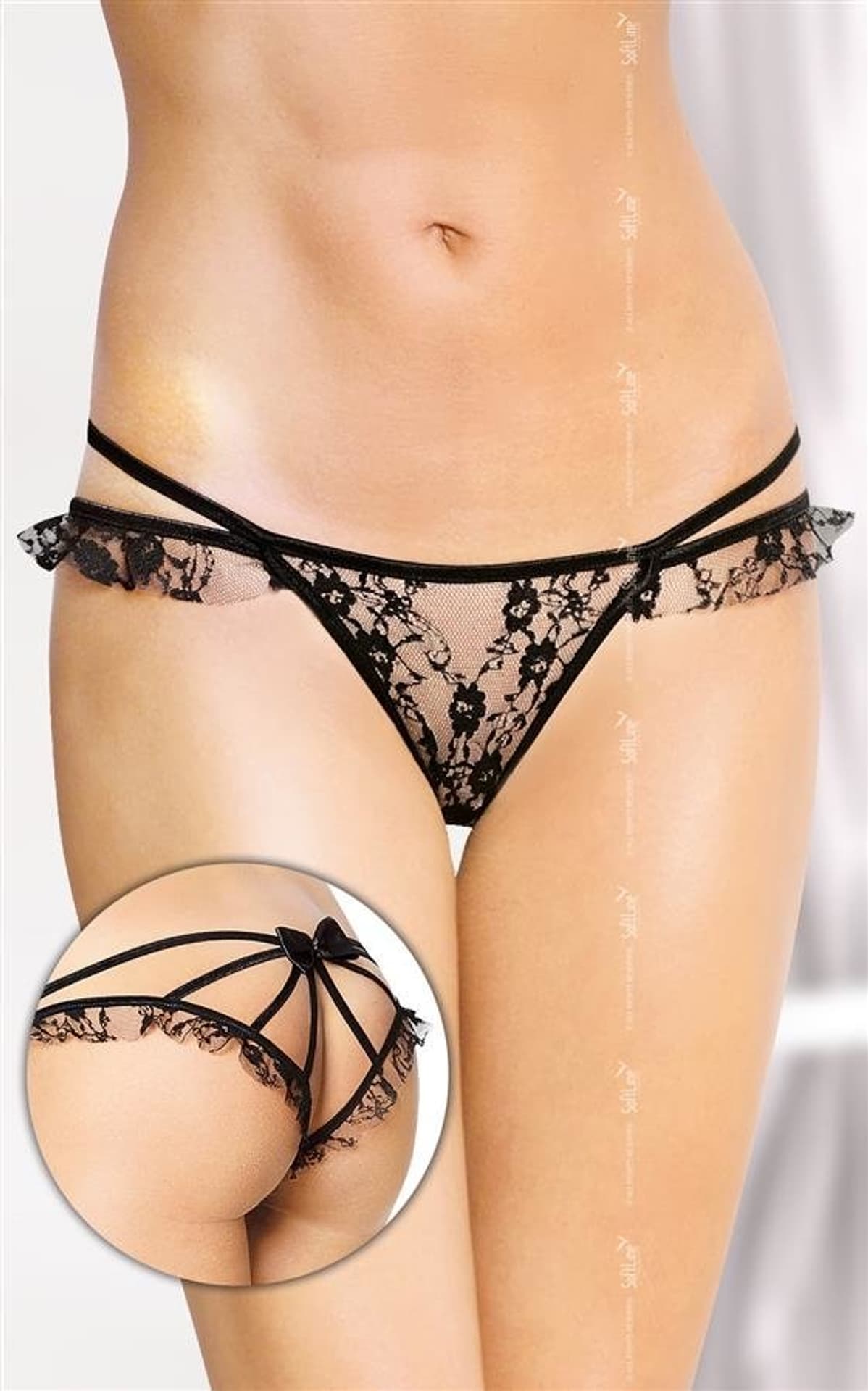 

G-String 2447 czarny (kolor czarny, rozmiar M/L)