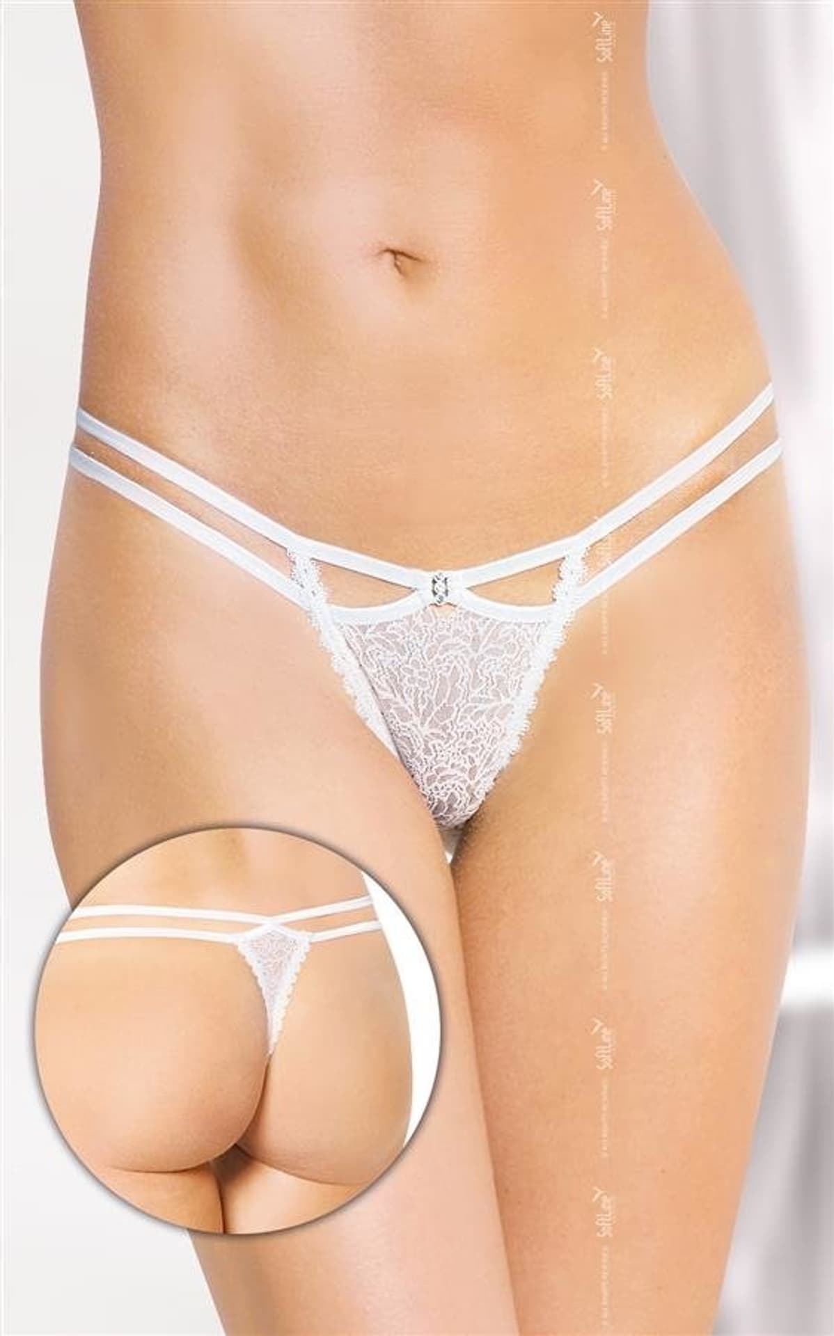 

G-String 2450 biały (kolor biały, rozmiar M/L)