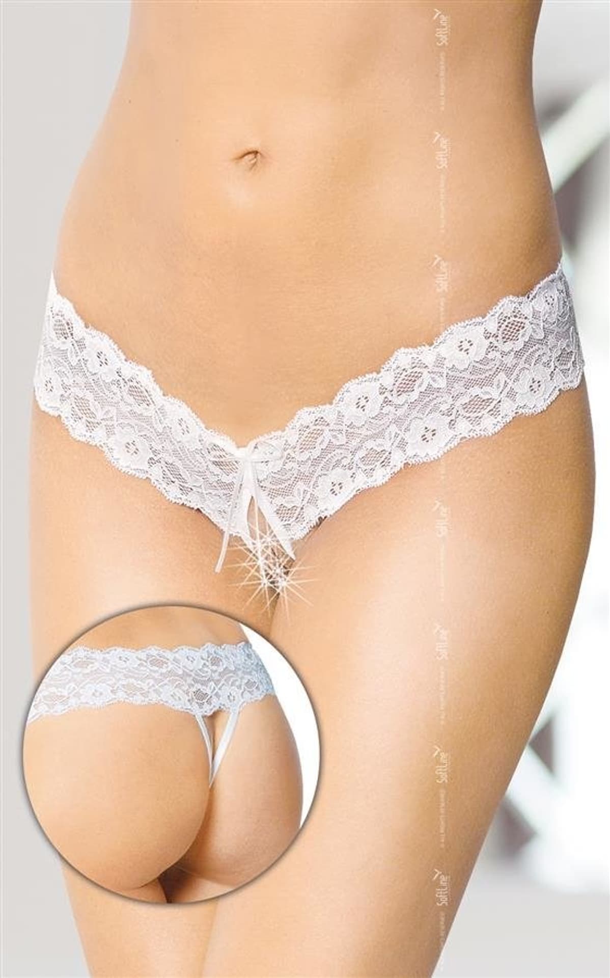 

G-String 2456 biały (kolor biały, rozmiar M/L)