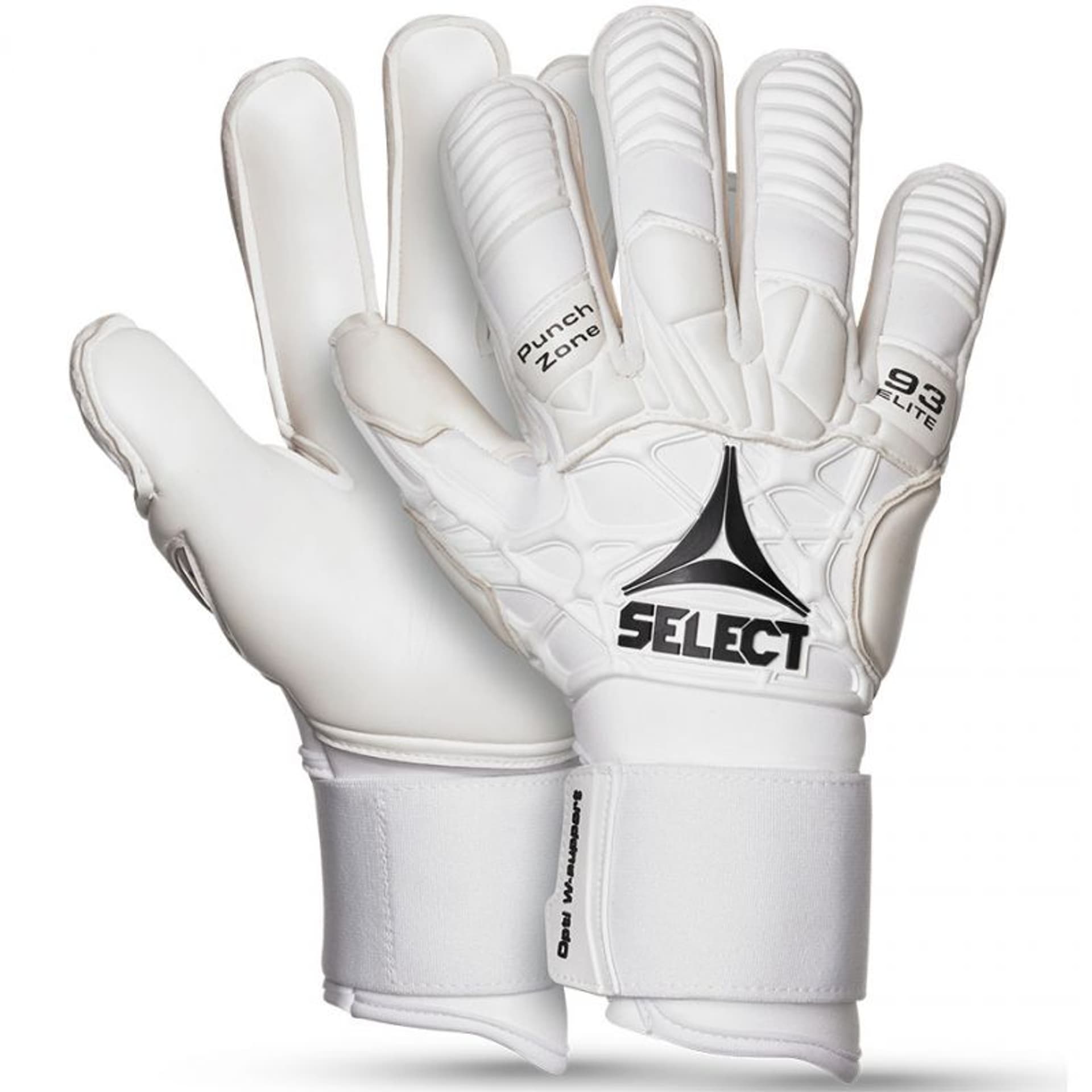 

Rękawice bramkarskie Select 93 2021 Elite flat cut M 16841 (kolor Biały, rozmiar 8.5)