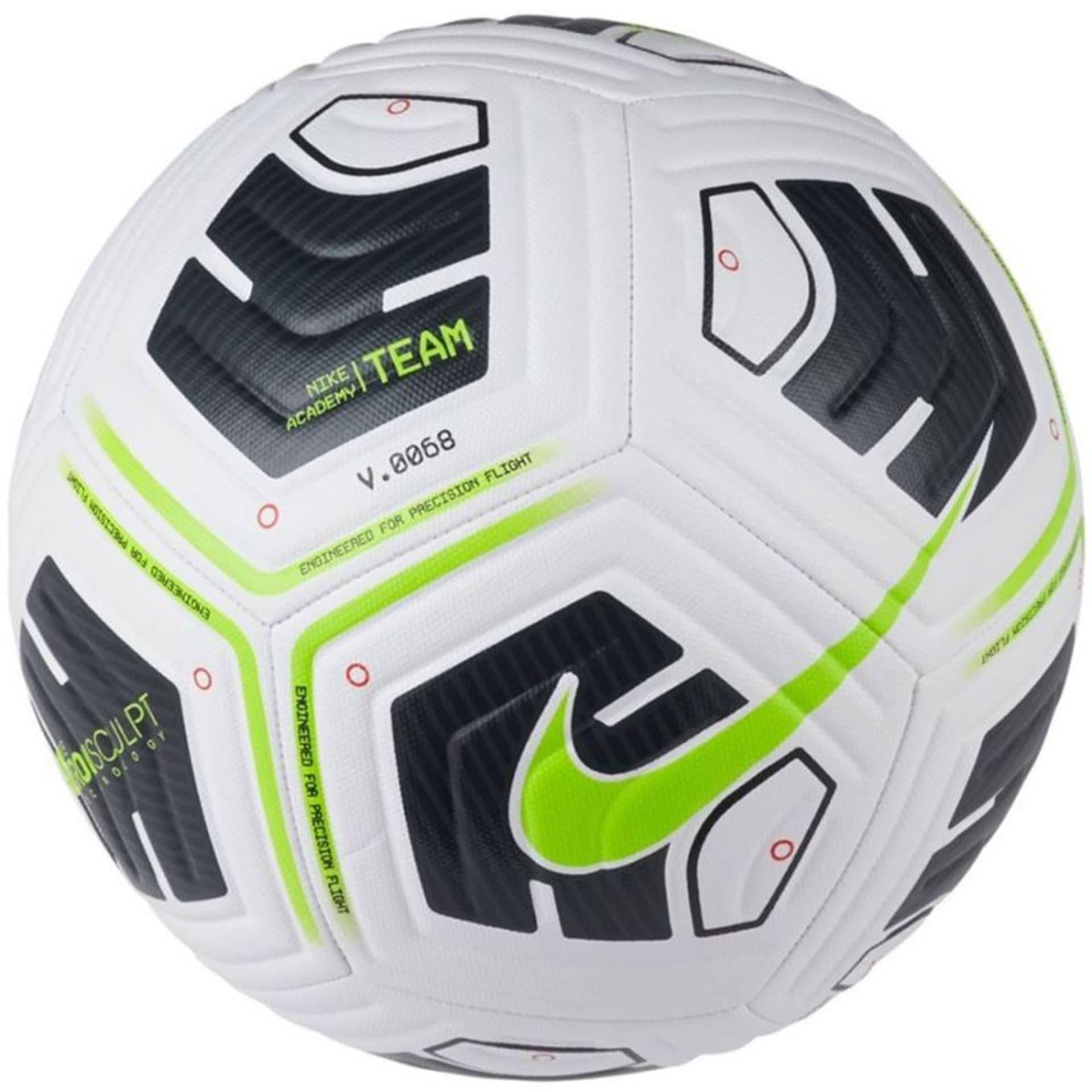 

Piłka nożna Nike Academy Team CU8047 100 (kolor Biały. Czarny. Zielony, rozmiar 5)