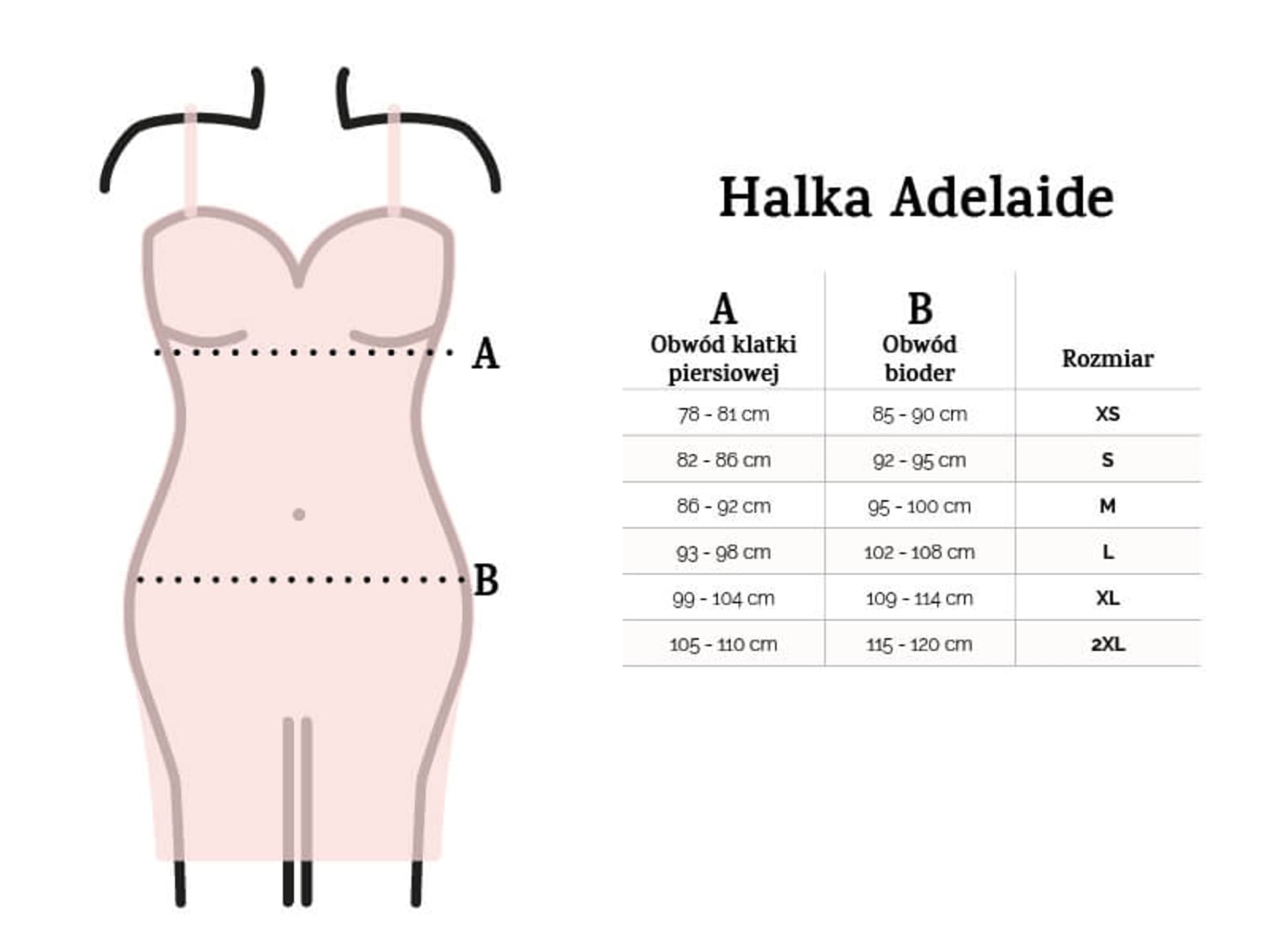 

HALKA ADELAIDE (kolor czarny, rozmiar XL)