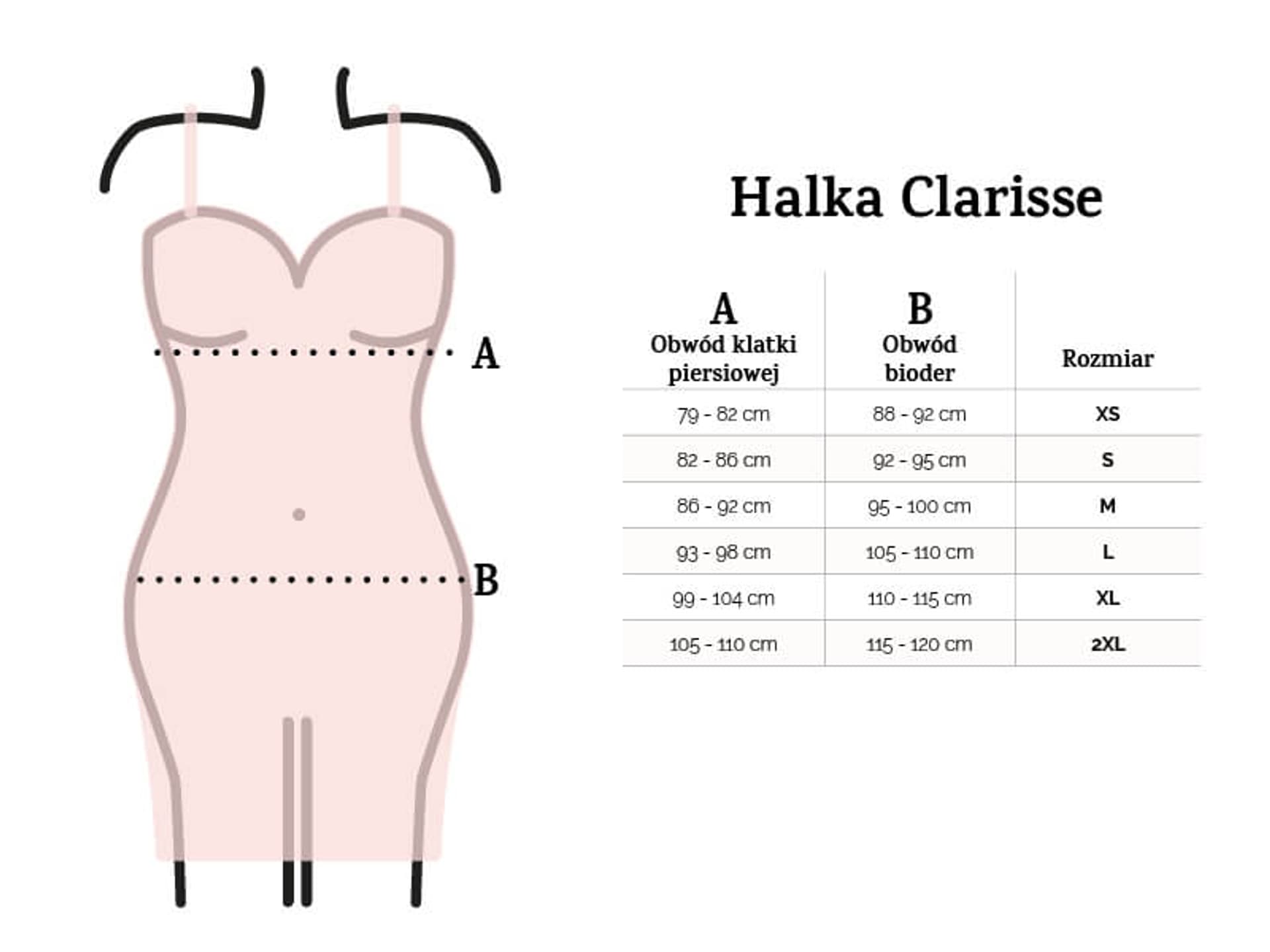 

HALKA CLARISSE (kolor biały, rozmiar L)